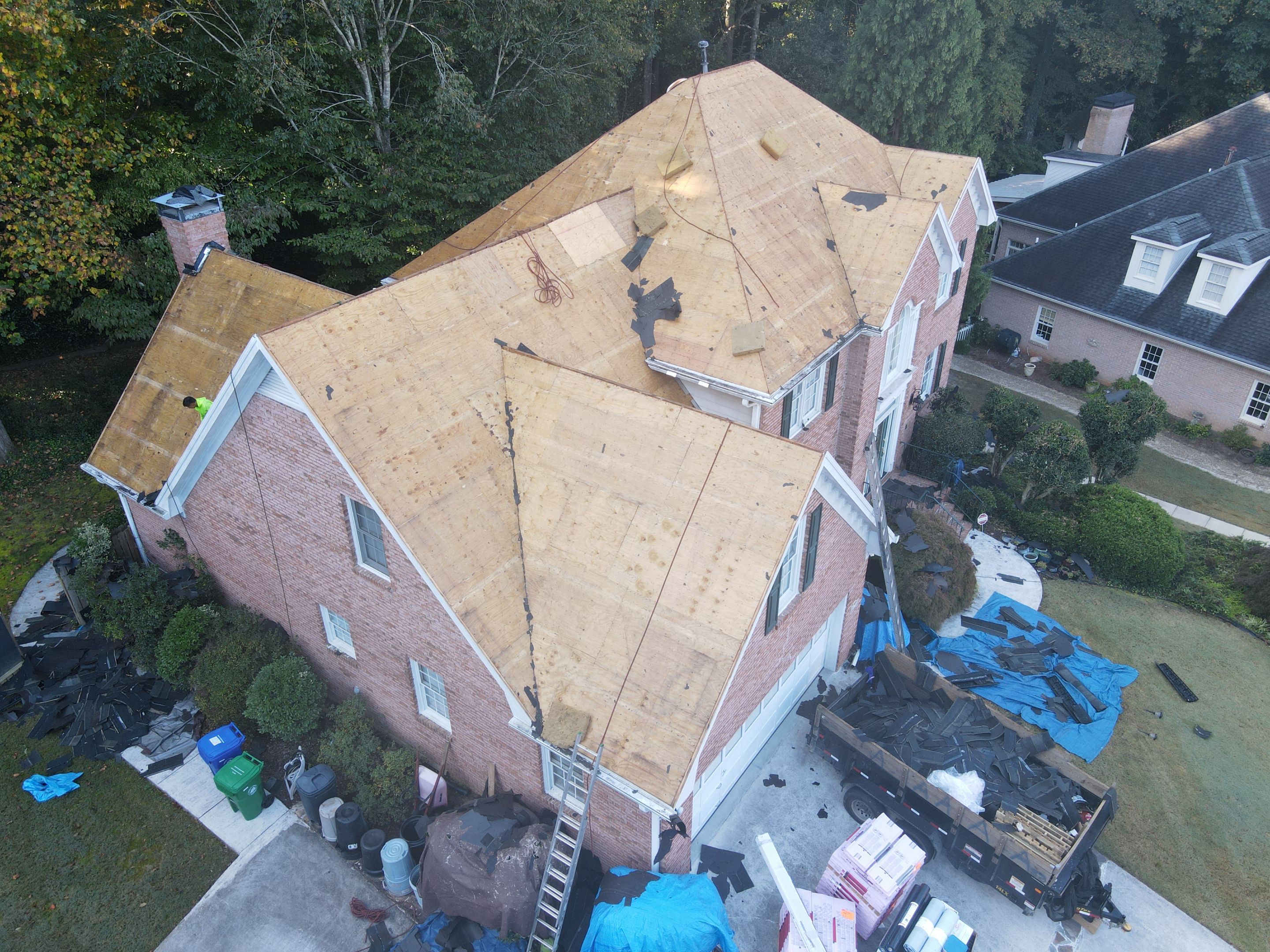 Residential Roofing Installation using Owens Corning by Inspector Roofing and Restoration