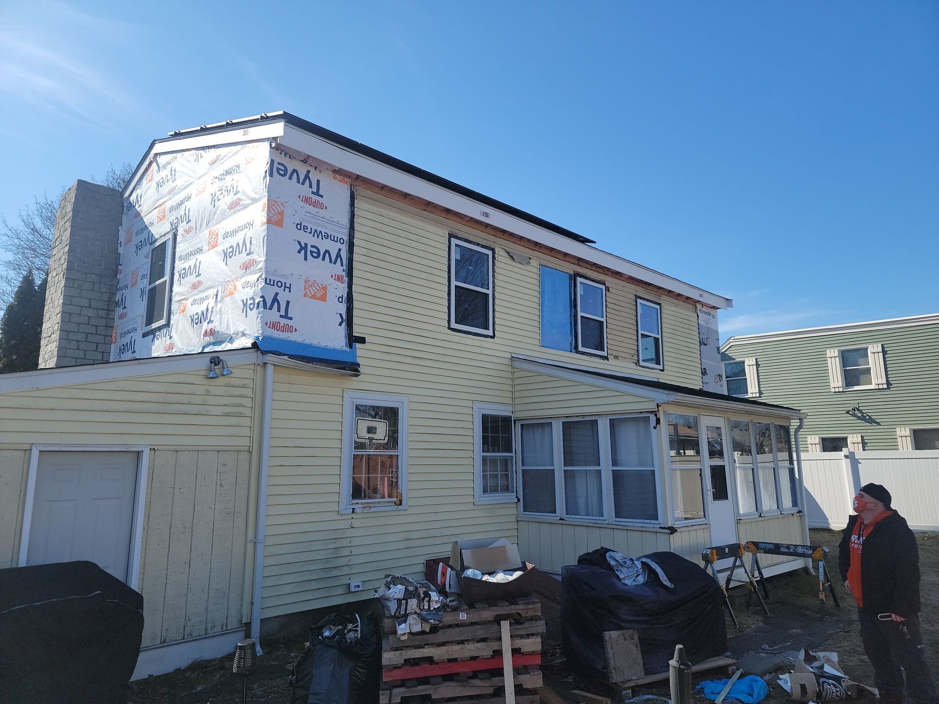 Siding Installation using James Hardie by UBrothers Construction