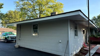 Turtle Shell gutter protection installation in Morris, IL 60450, photograph 27