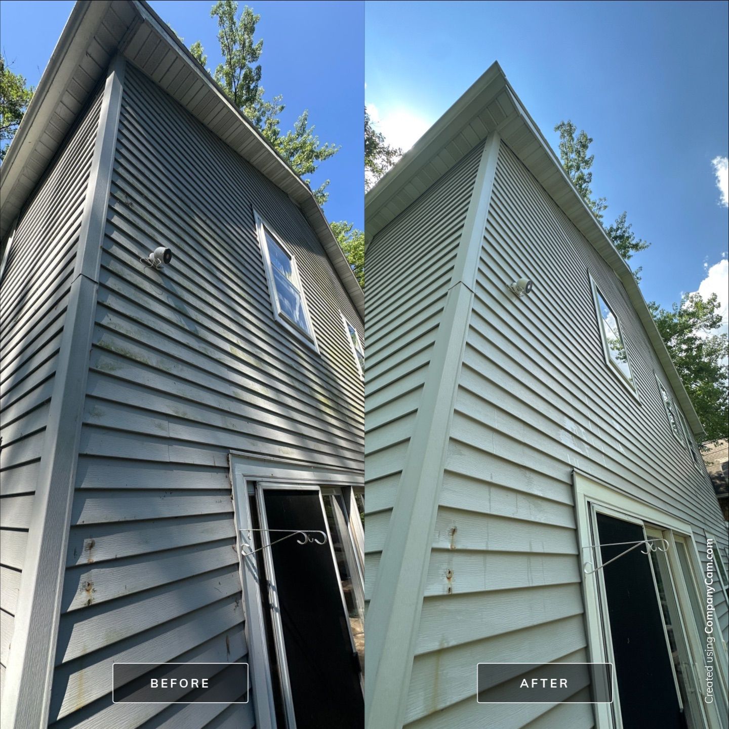 Project in Williams Bay by Simmons Power & Soft Washing