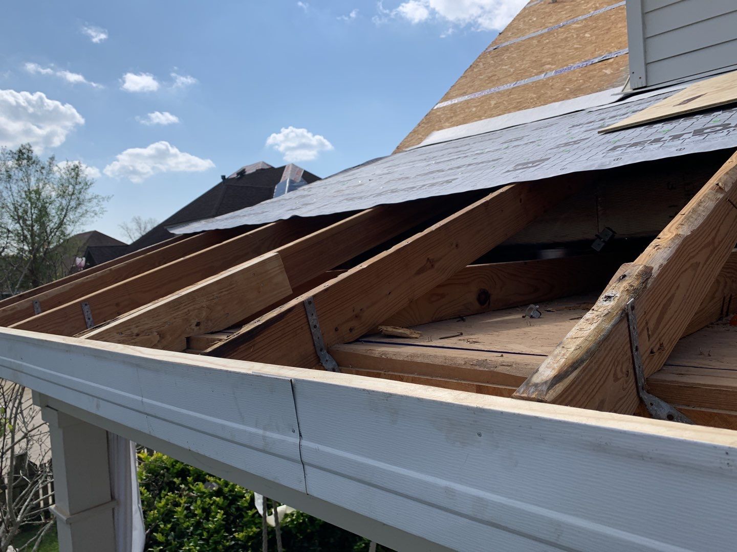 Residential Roofing Installation using Roof Replacement by American Roofing & Construction LLC