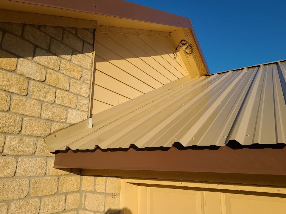 Residential Roofing Installation using PBR Metal Roof by Harvey Roofing & Construction