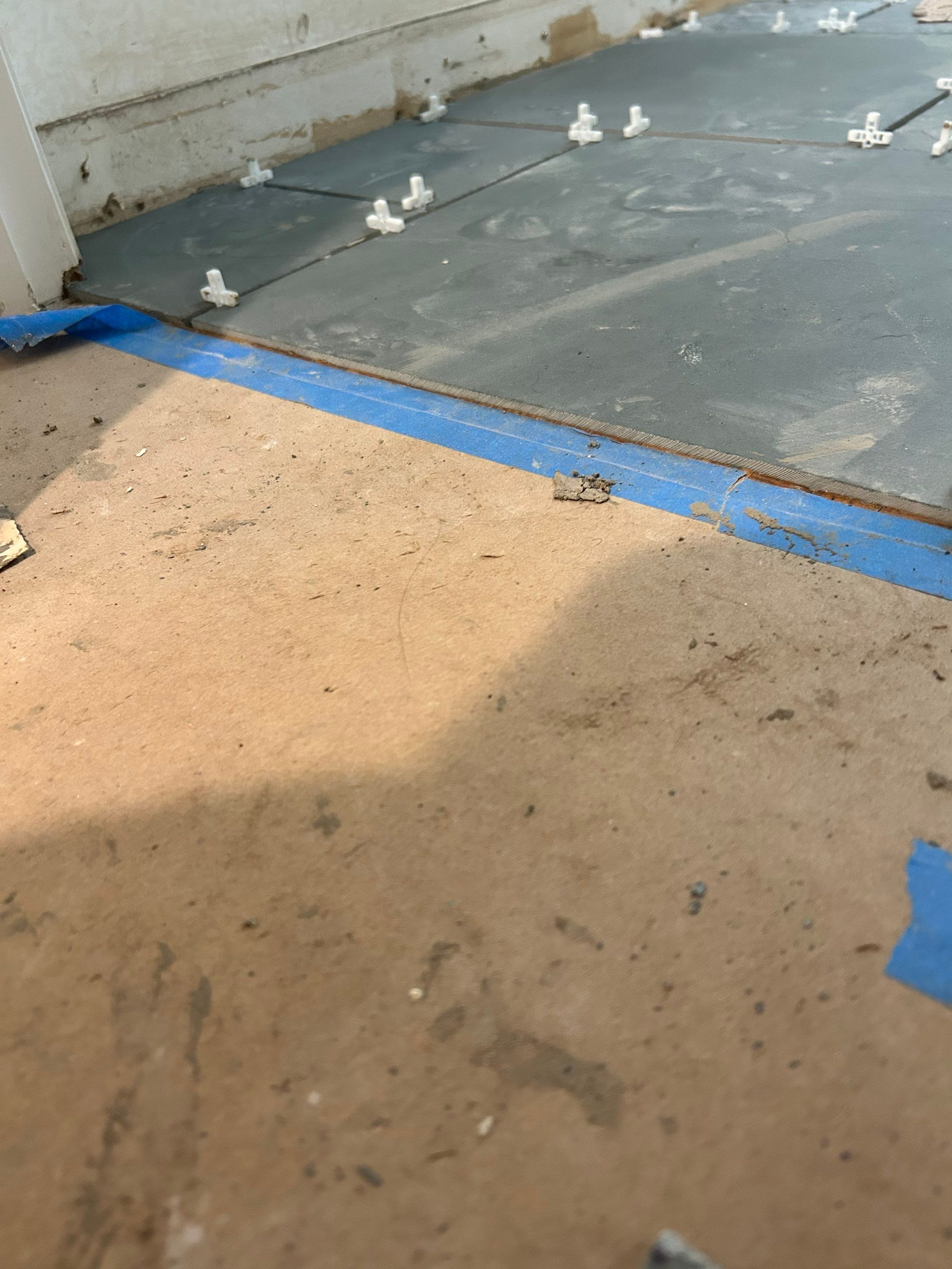 UNIQUE MID CENTURY MODERN Square Wood Tile Floor by RTBaldwin Hardwood Floors