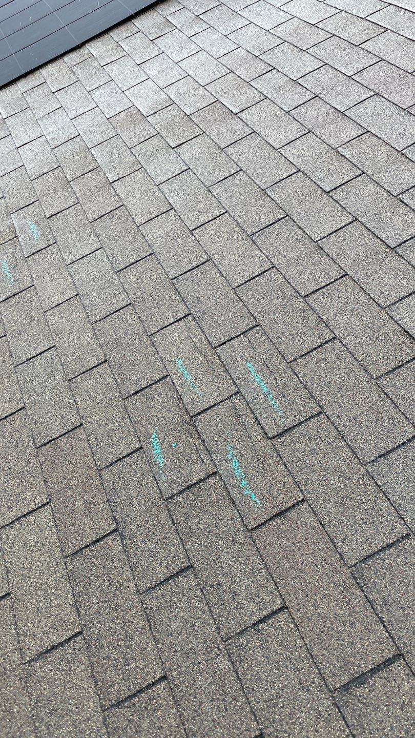 Residential Insurance Roofing Installation using GAF HDZ Shingles by Protek Roofing Heating Air & Solar