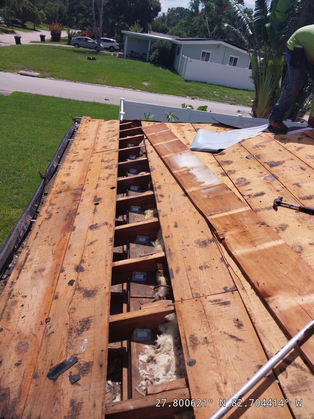 Project in St. Petersburg 33710 by Mitchell Roofing Company LLC 