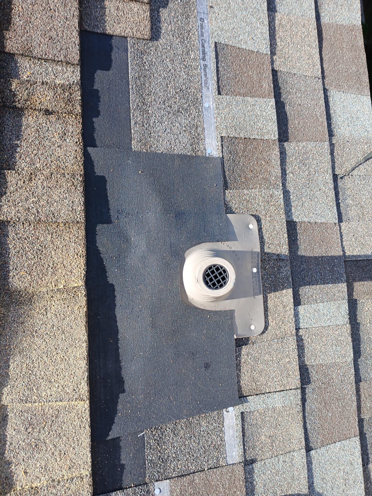 Residential Roofing Repair using Owen's Corning Duration (Lifetime) Shingles by Roof Repair Company