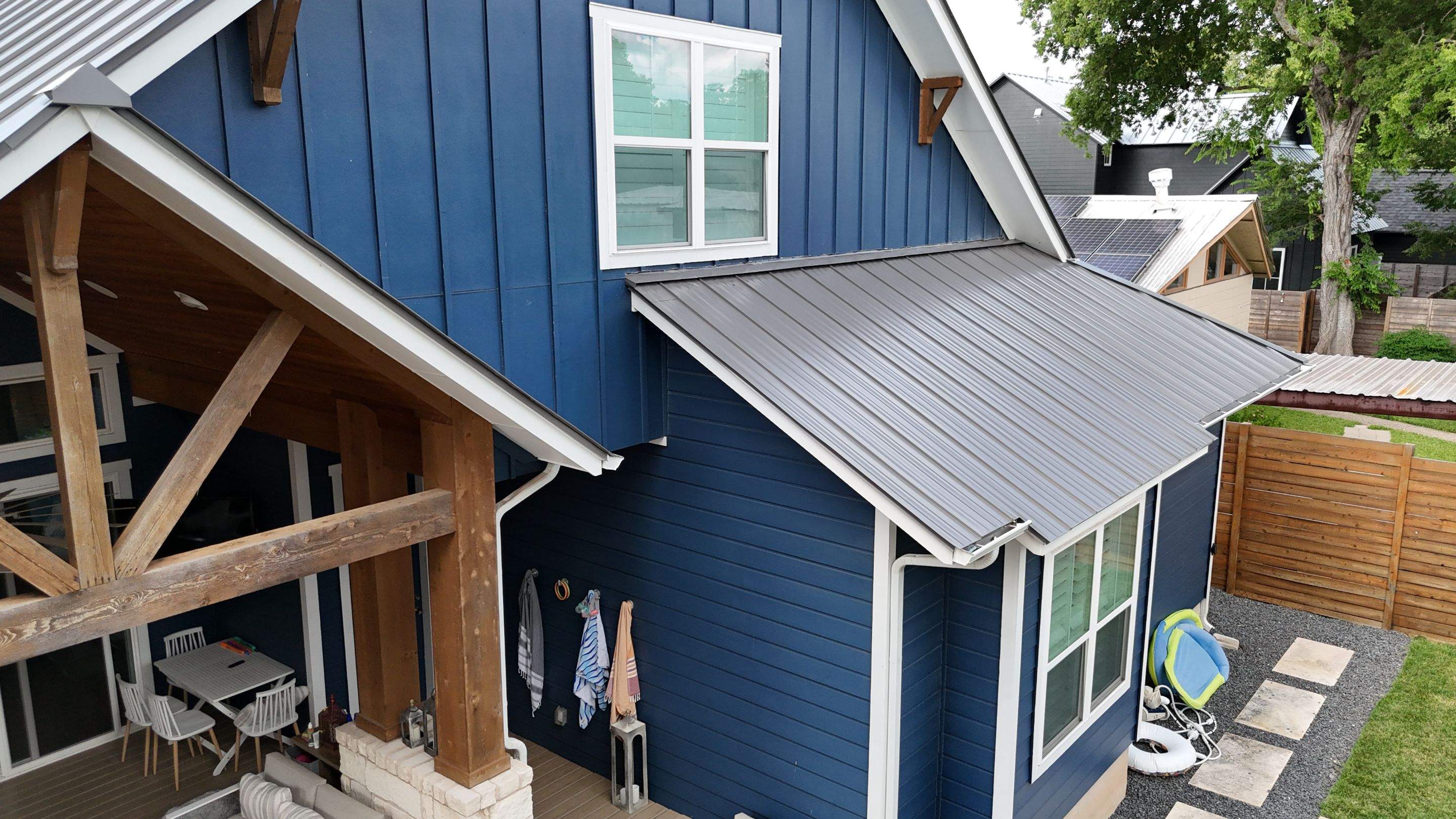 Charcoal Grey - L&A Metals LLC Type FF100, Hidden fastener/Standing Seam by RoofsOnly.com