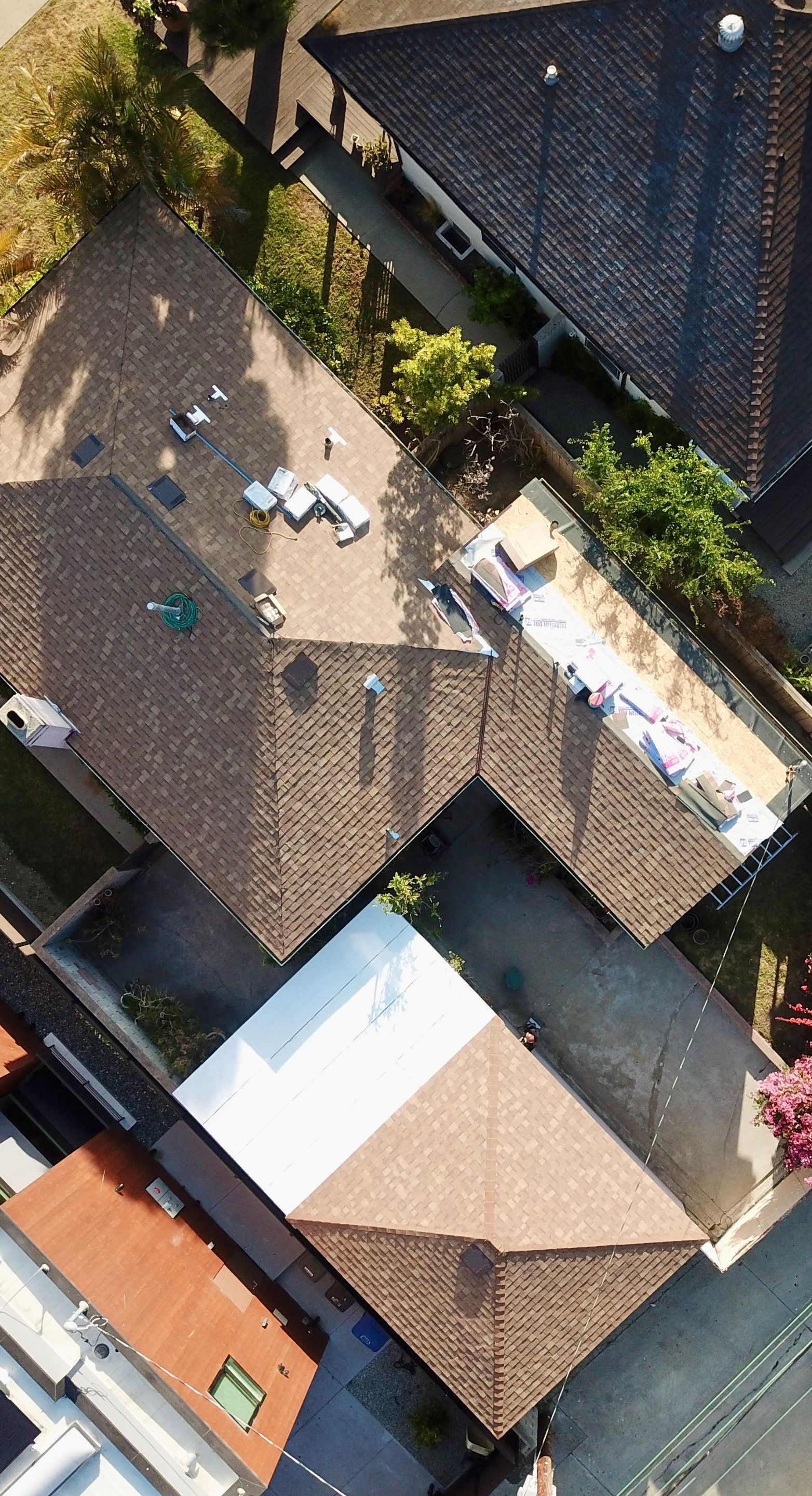 Residential Reroof in Los Angeles by Hull Brothers Roofing