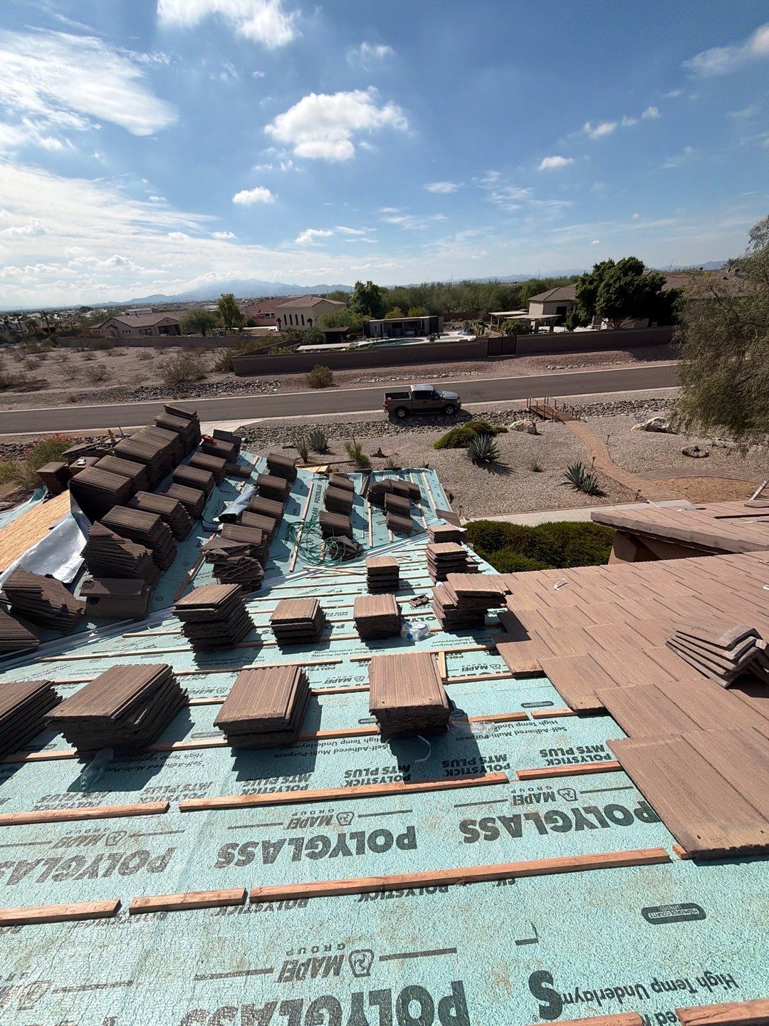 Project in Buckeye, AZ by Saint Roofing