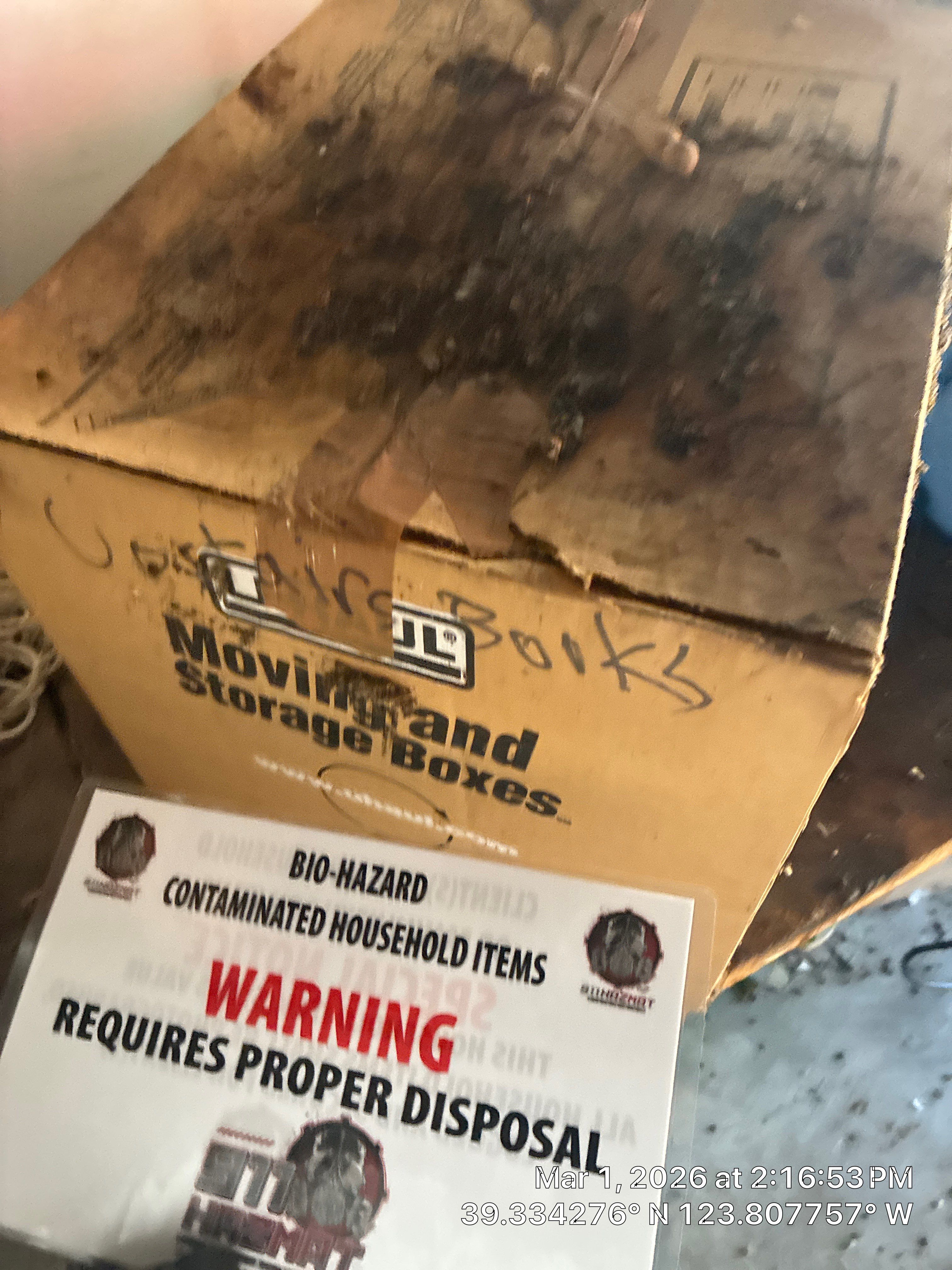 Project in Mendocino by 911 Hazmat Cleanup 