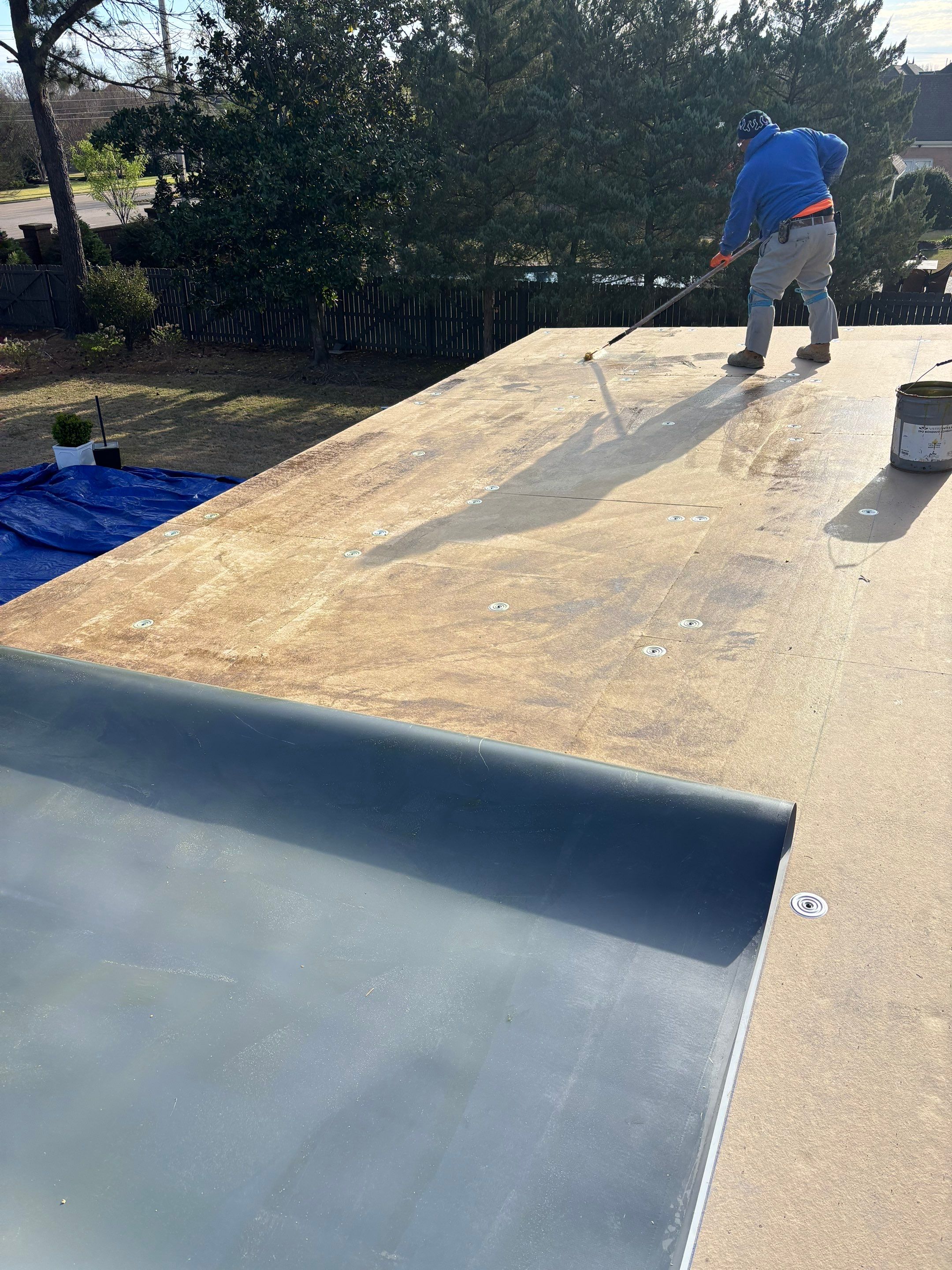 Germantown Roof Replacement Featuring GAF Timberline HDZ Shingles and New Gutter System in Germantown by Revival Roofing Services