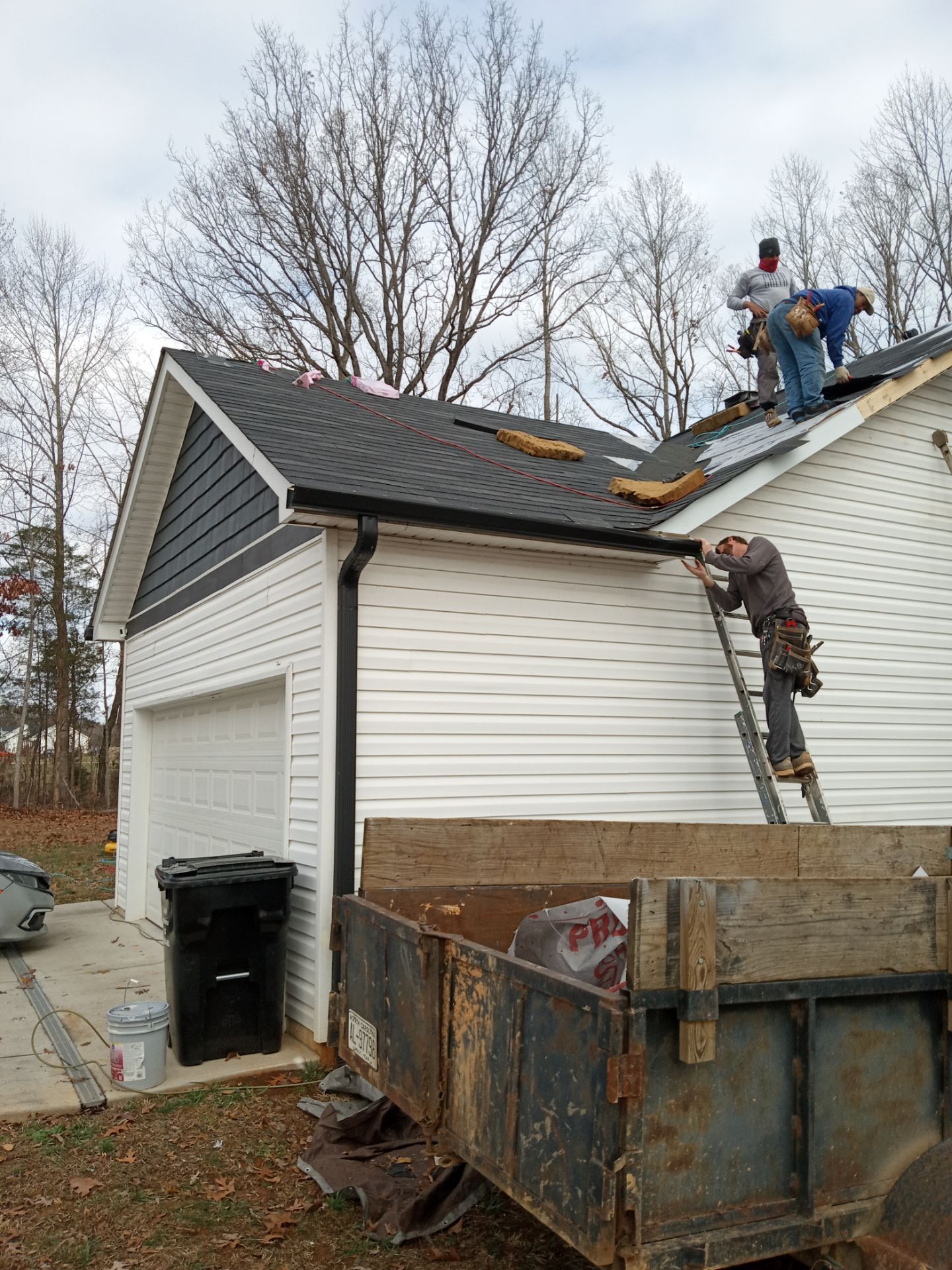 Residential Roofing Repair using Architectural shingles by BROCK BUILDERS 