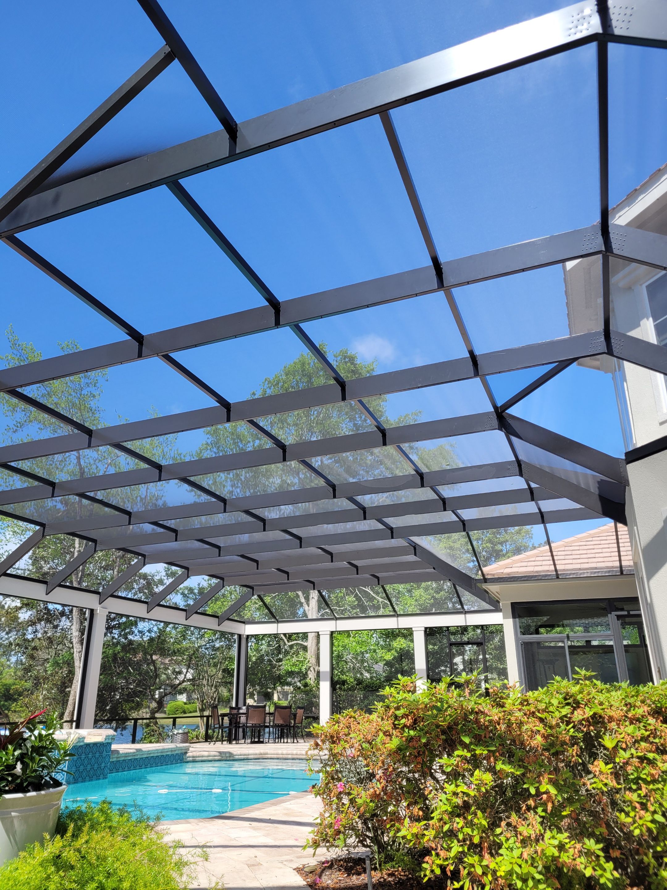 Pool Cover Oasis in Destin by Titan Sunrooms