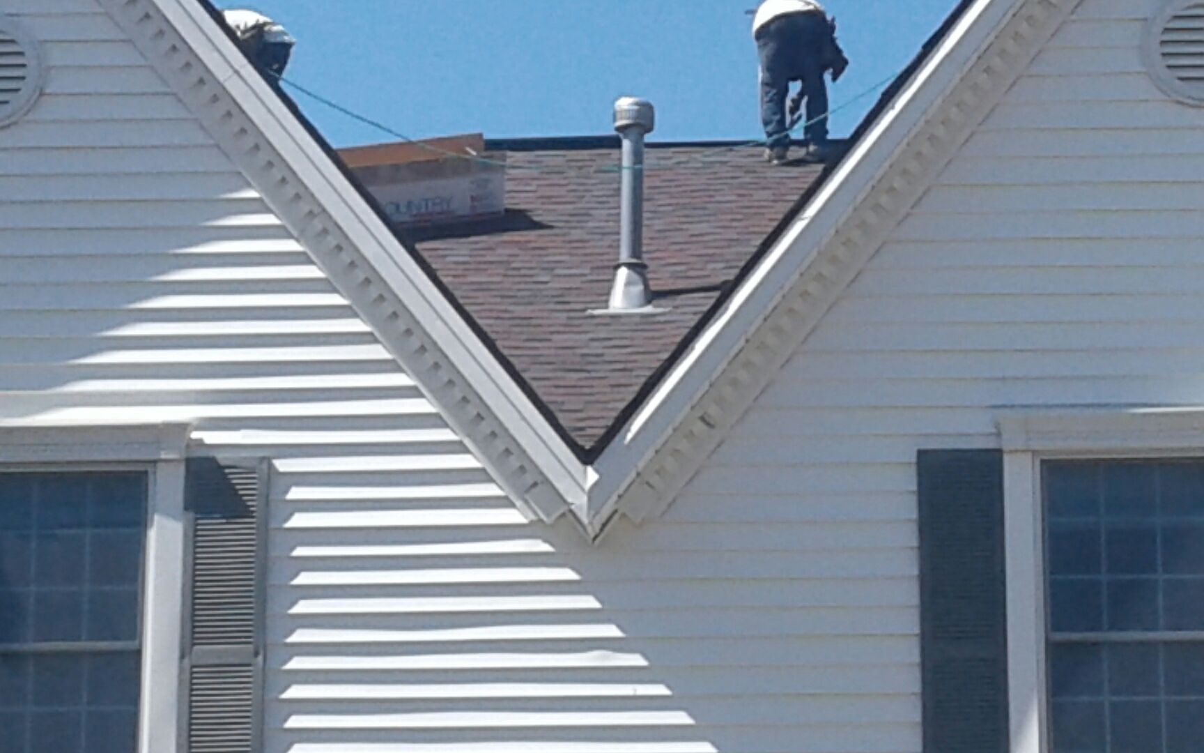 ROOF SIDING GUTTER REPLACEMENT after major Stom  using Owens Corning Duration and Alside Prodigy Siding by Gorilla Exteriors Contracting, LLC