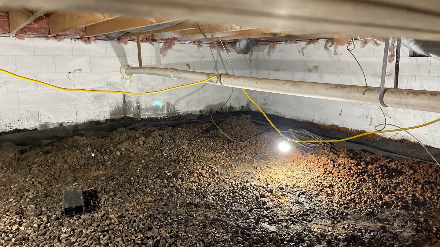 Crawl Space Waterproofing & Encapsulation using GrateProducts by Toledo Basement Repair