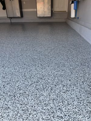 Garage Floor Coating using Silverton