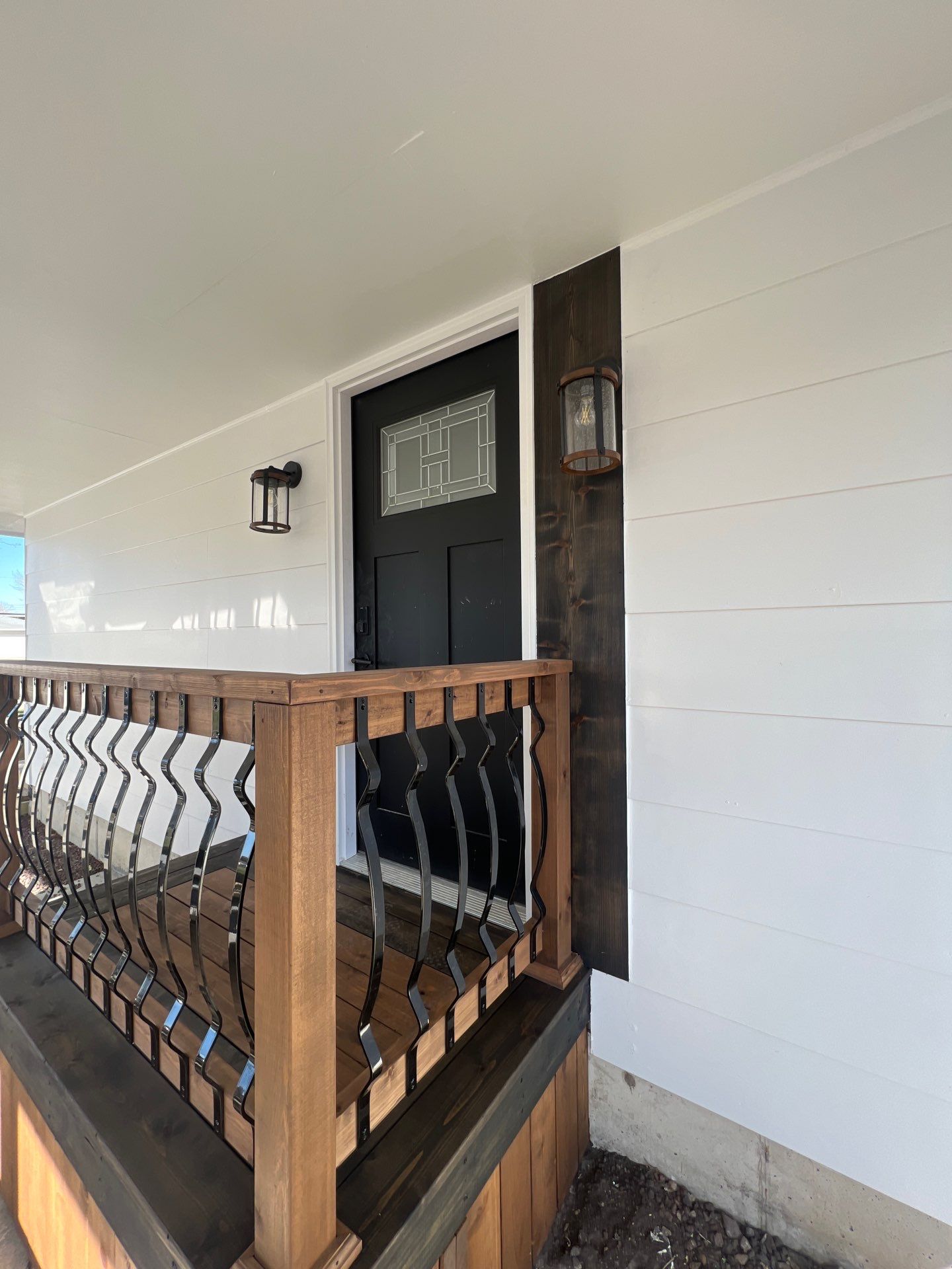 Deck re stained  by Cutting edge painting 