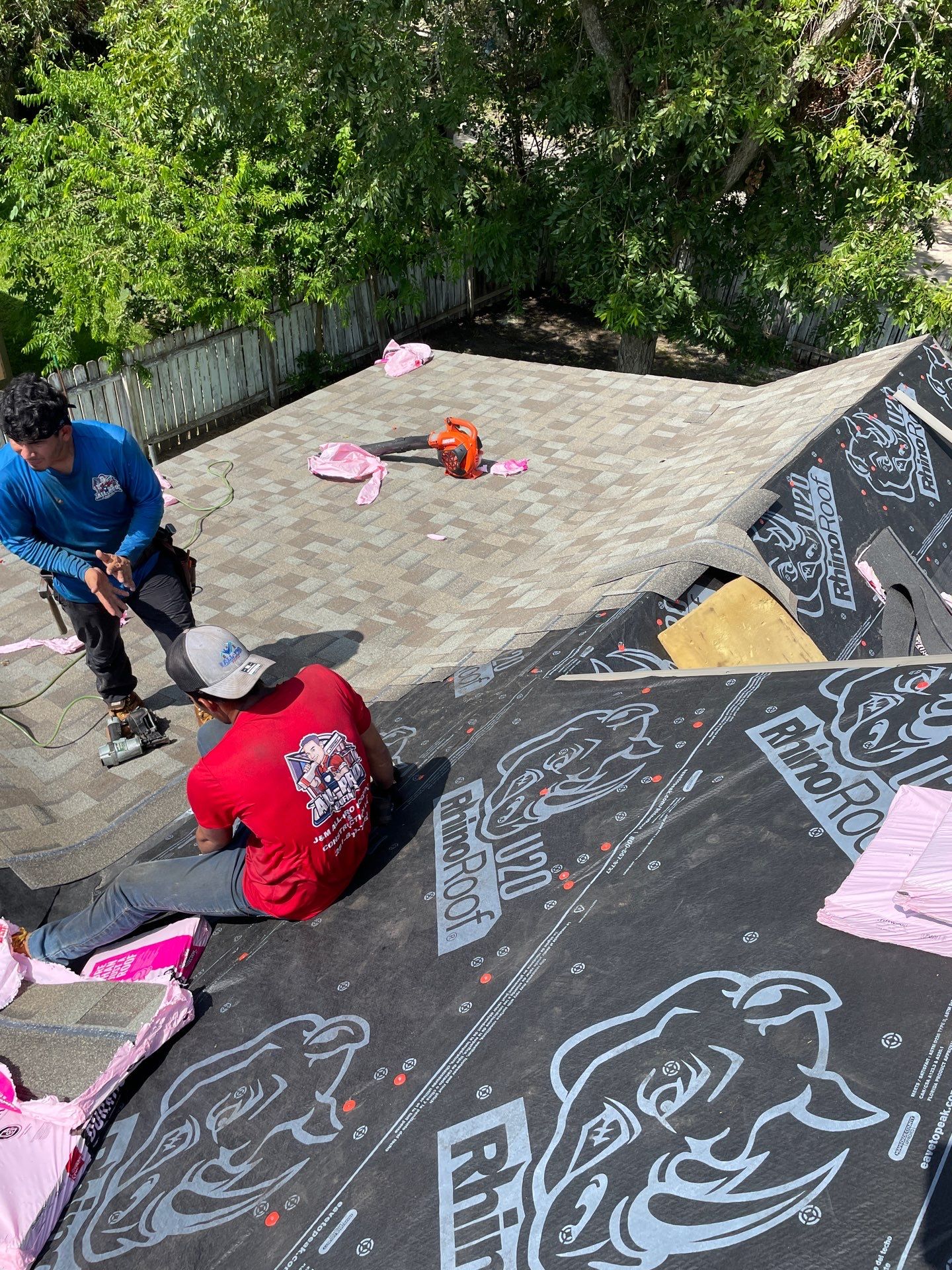 Residential Roofing Installation using Owen's Corning Duration (Lifetime) Shingles by Roof Repair Services LLC
