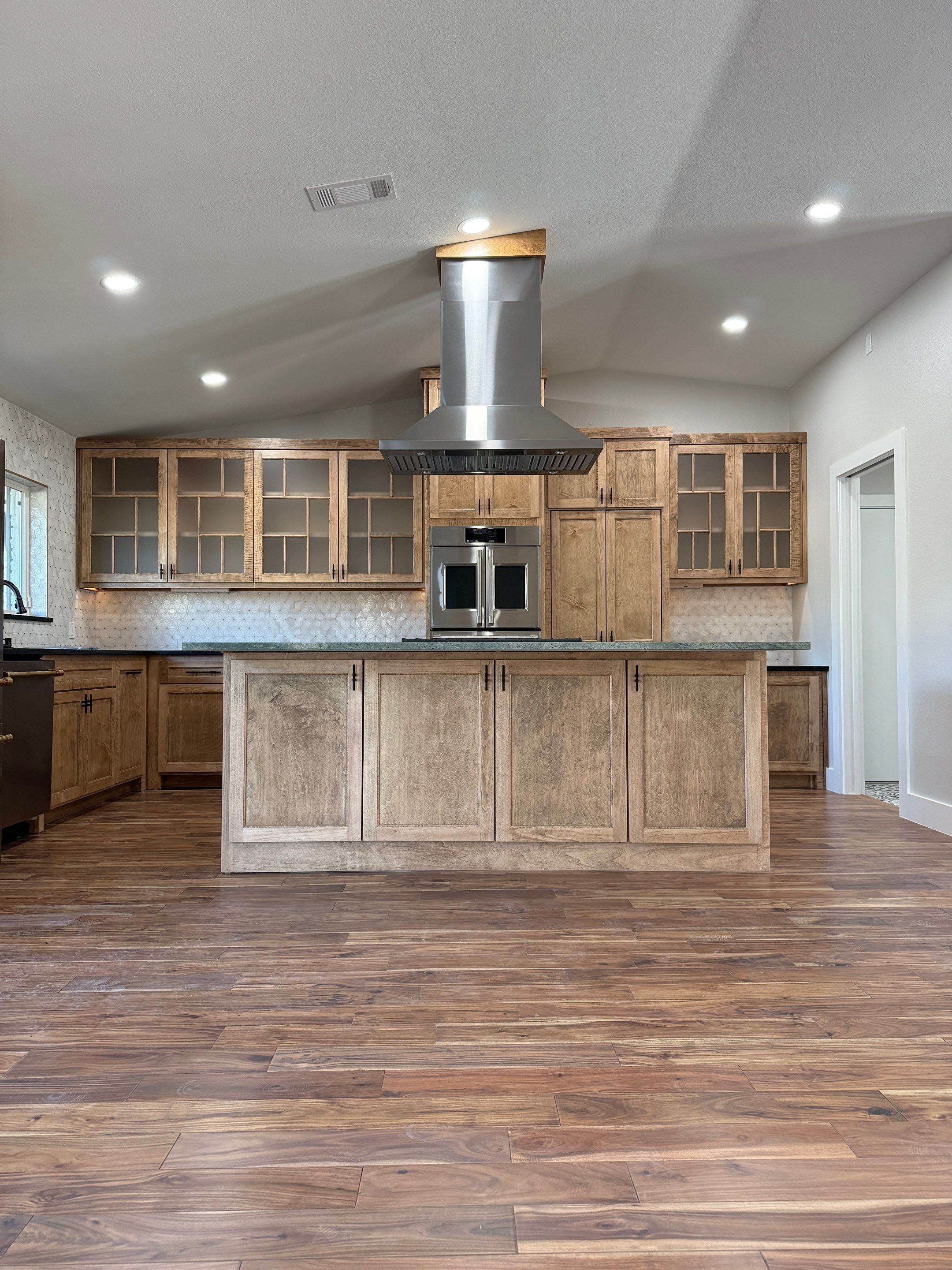Custom Kitchen Remodel & Load Bearing Wall Removal: Dallas, TX by C3 Custom Builds