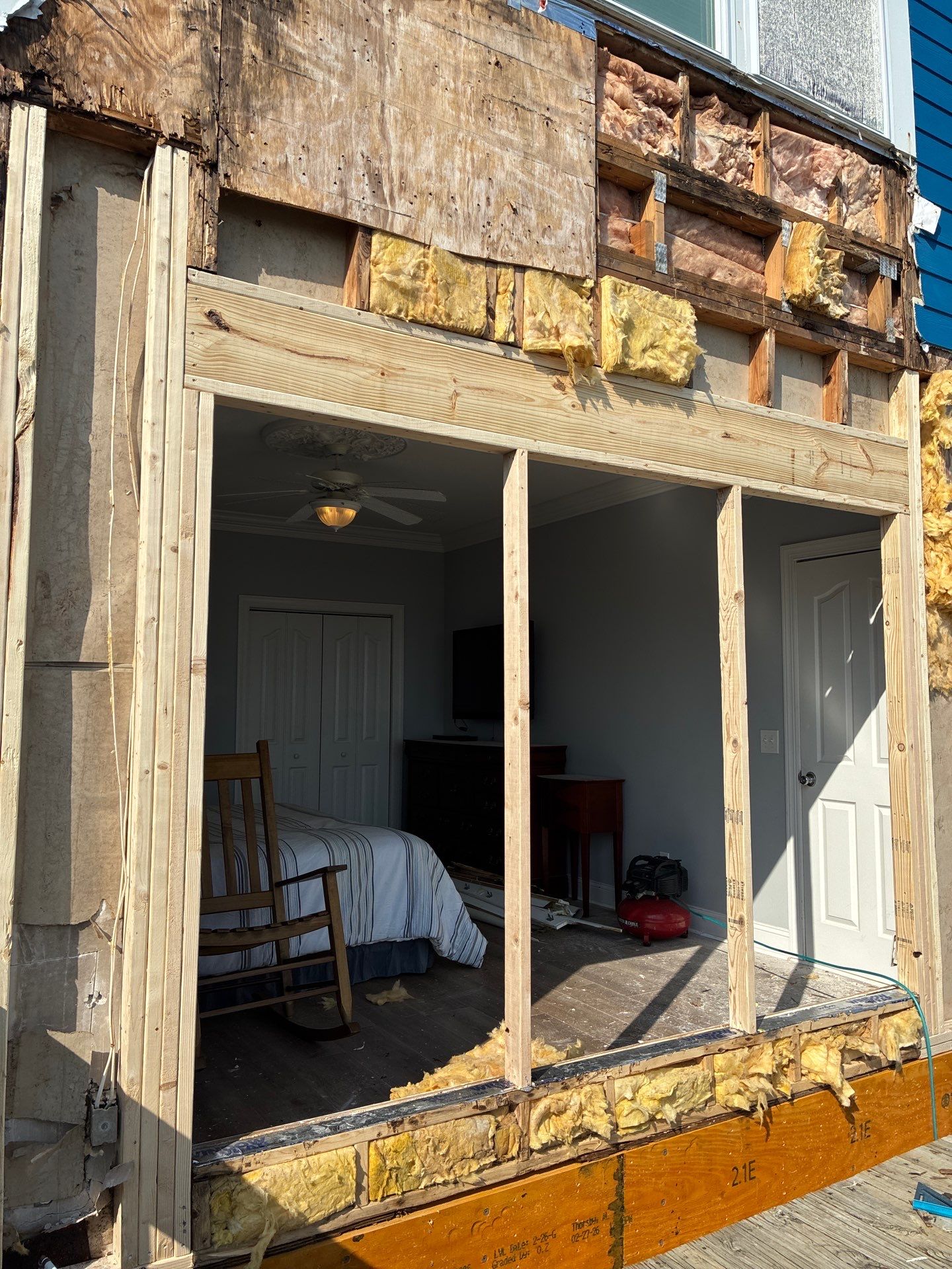 Oceanfront Structural Repair and Exterior Rebuild in Oak Island NC | RGR Construction and Roofing, LLC by RGR Construction and Roofing, LLC