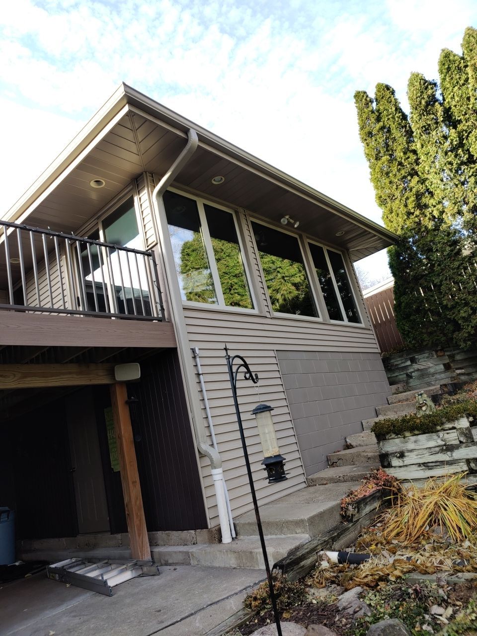 5" Gutters in New Brighton by Next Level Seamless Gutters / Exteriors Inc.
