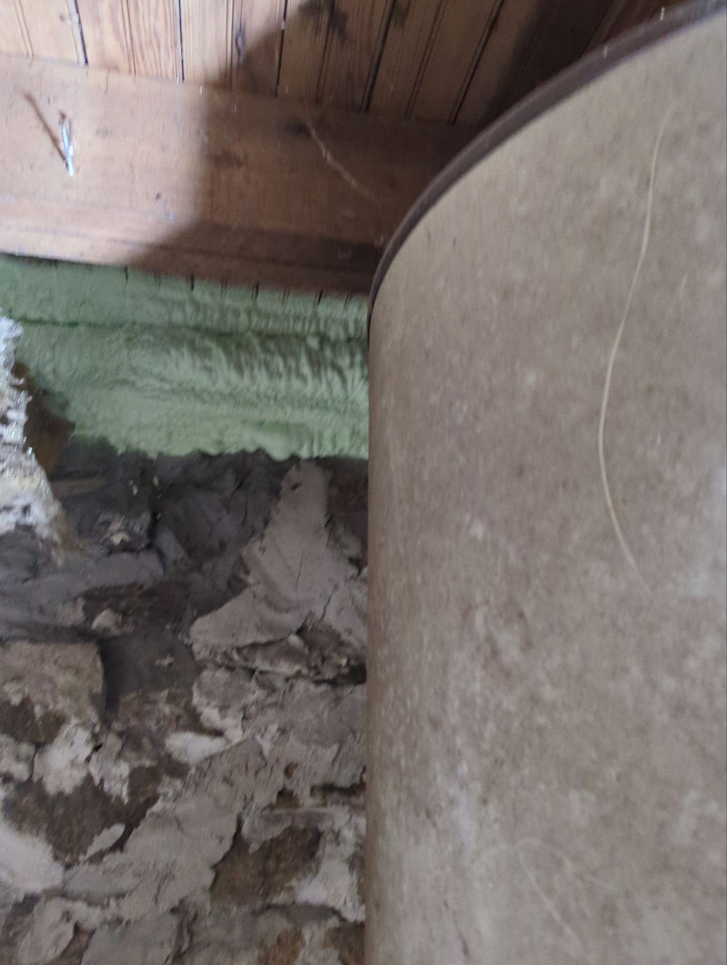 Rim Joist using Closed Cell Spray Foam by NYS Foam & Energy