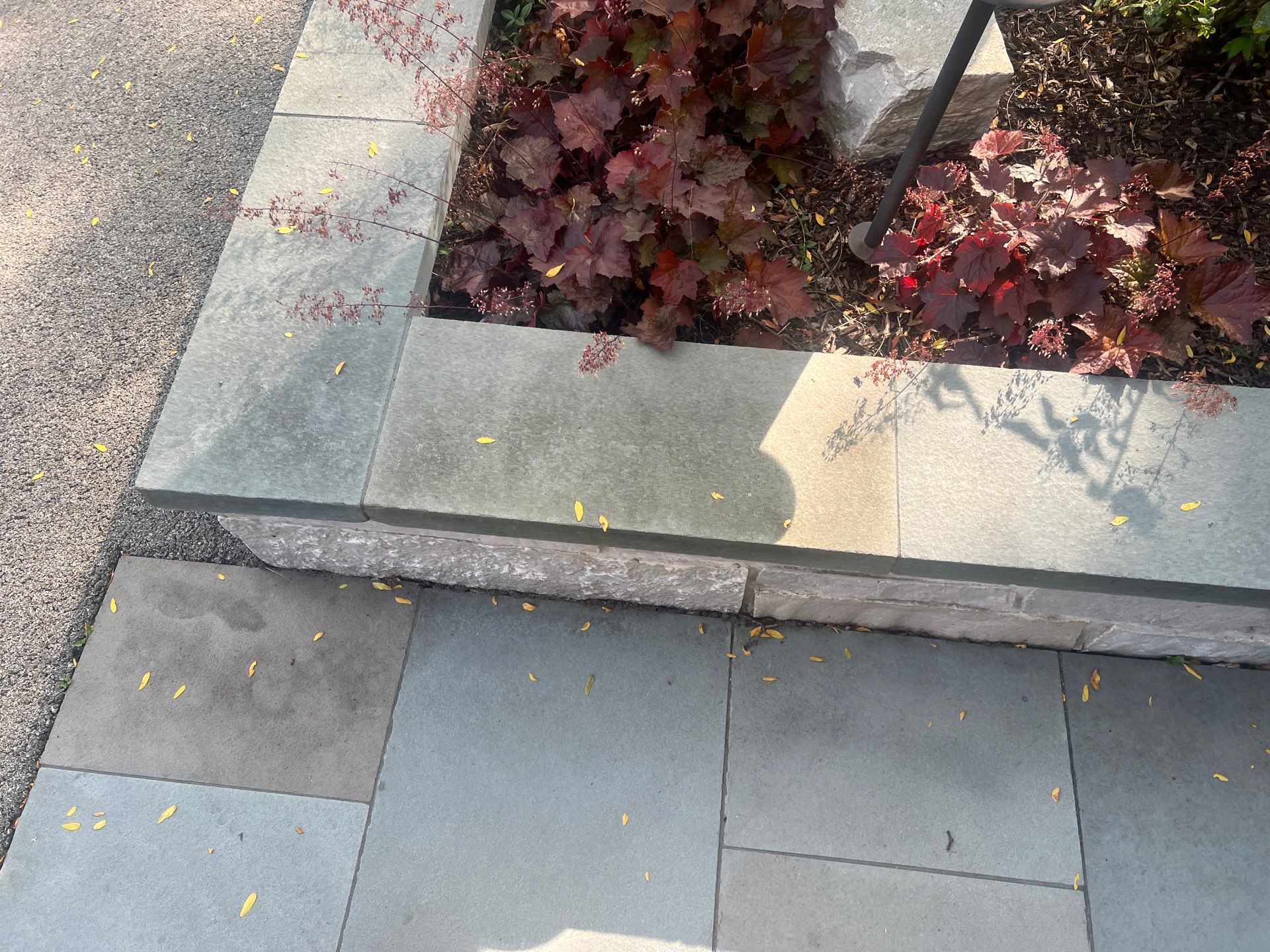 Complete Exterior House, Bluestone & Garage Floor Cleaning by Northern Power Washing LLC.