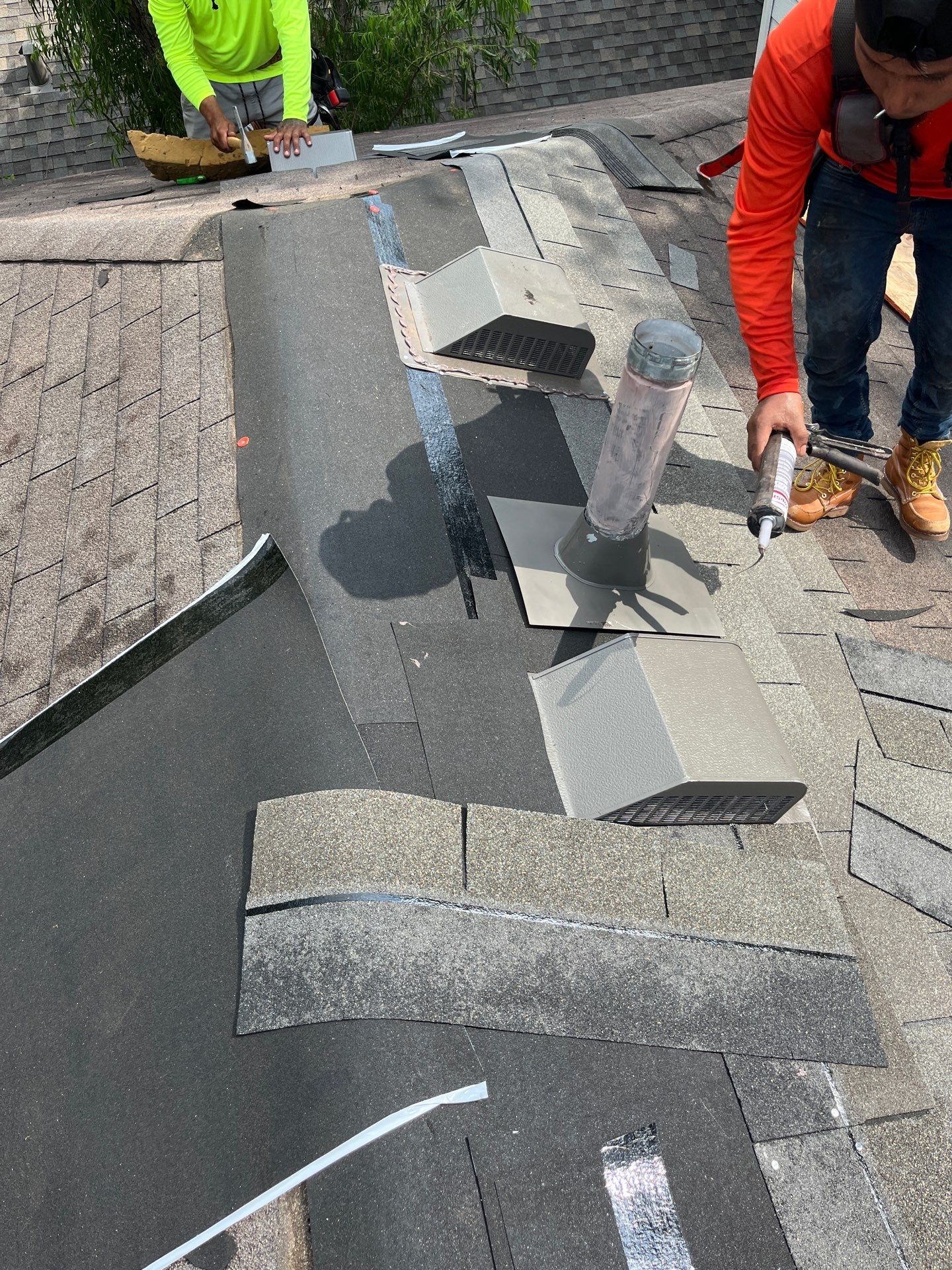 Residential Roofing Repair using Owen's Corning Duration (Lifetime) Shingles by Roof Repair Company