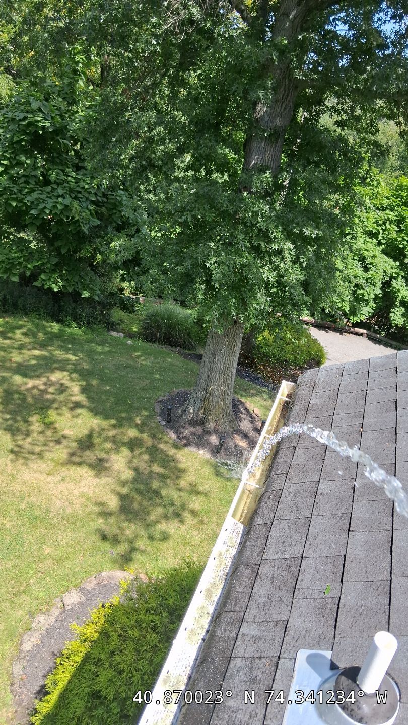 Gutter Cleaning & Gutter Guard Removal and Reinstallation at Residential Property in Montville, NJ 07045 by NJ Home Maintenance Services
