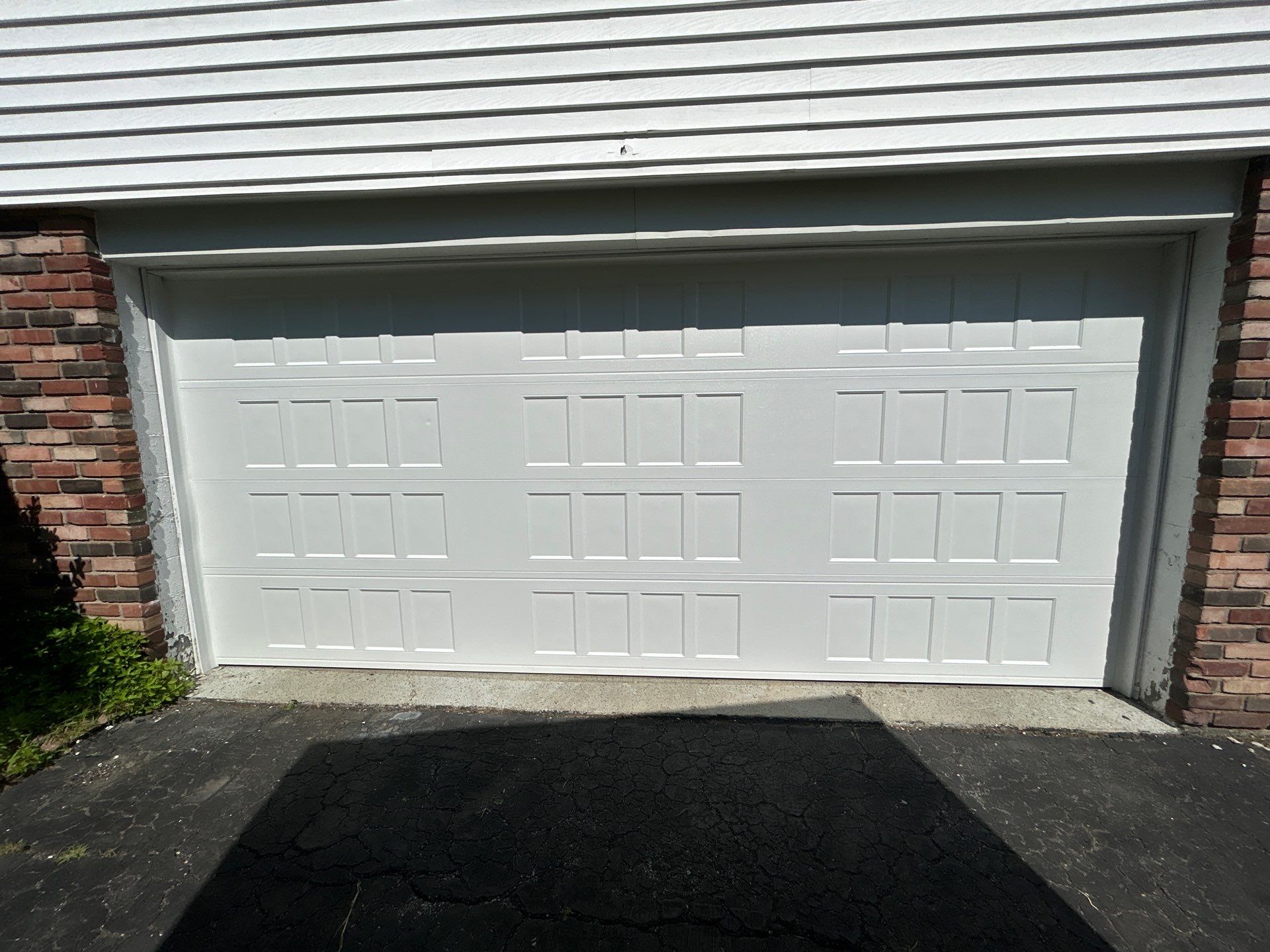 Garage Door Installation Using Amarr Designer Choice Garage Door by DiGiorgi Roofing and Siding Inc