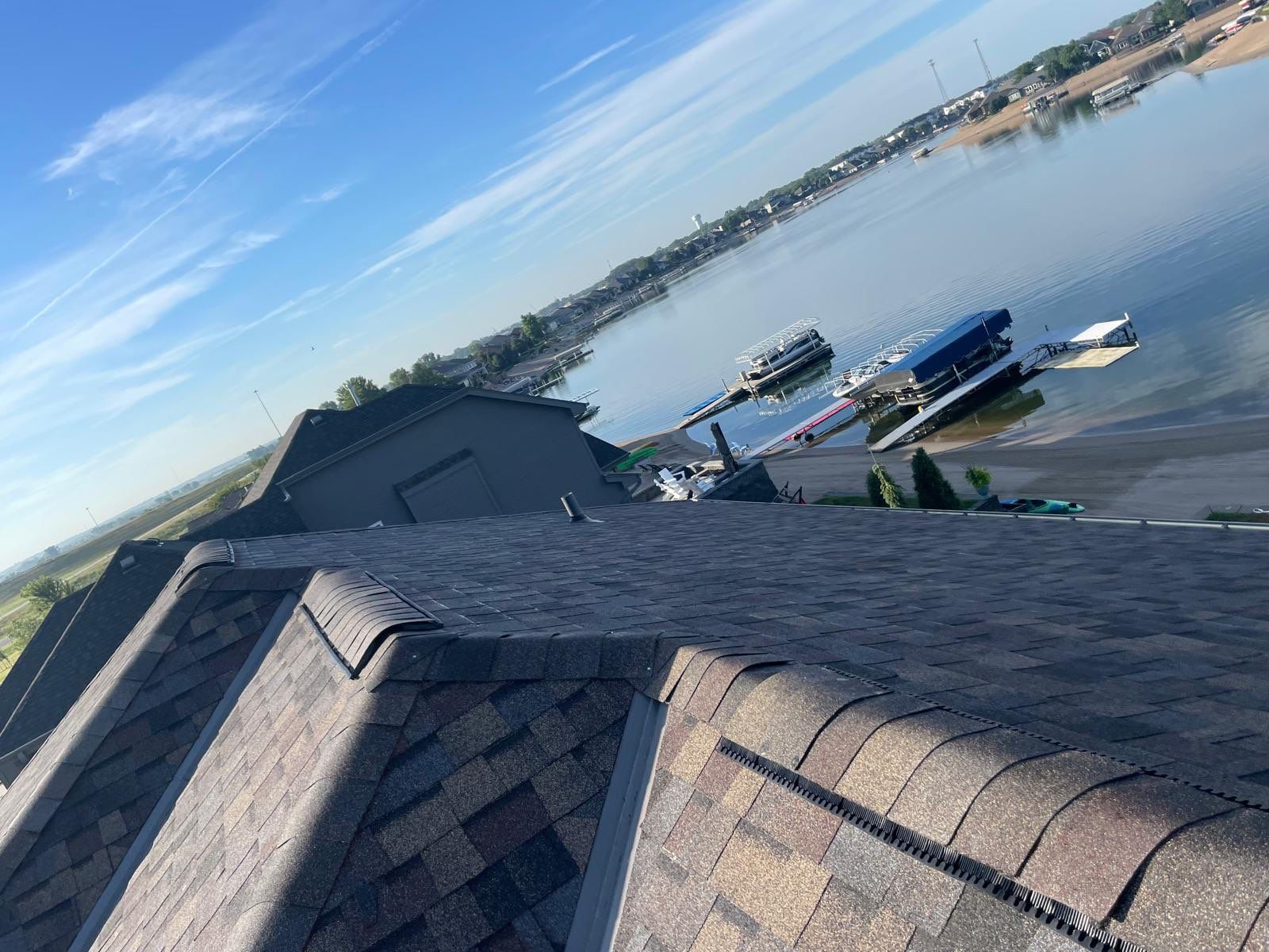 Residential Roofing Installation using Owens Corning Duration Summer Harvest by Lightning Exteriors