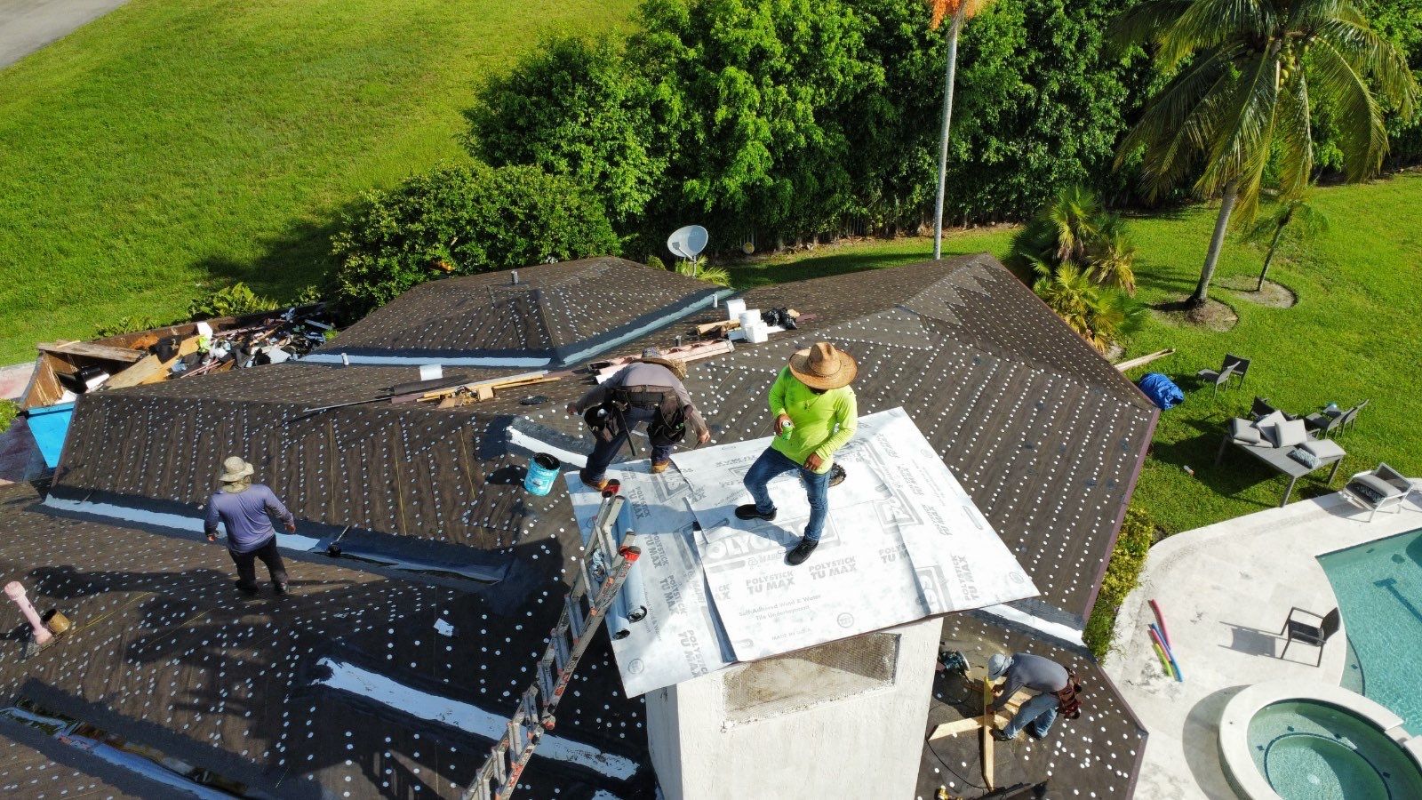 Peppertree Circle West, Davie, FL by G&J Roofing 