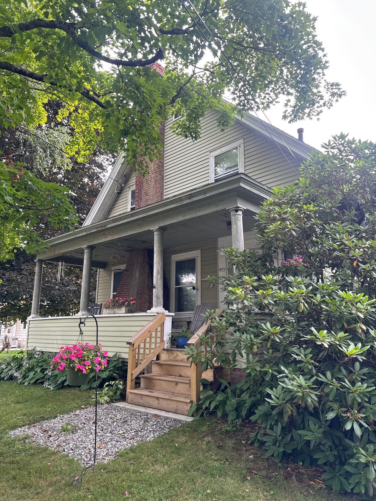 Full Exterior Residential Painting and Porch Refinishing in Augusta by Picture Perfect Pro Painting
