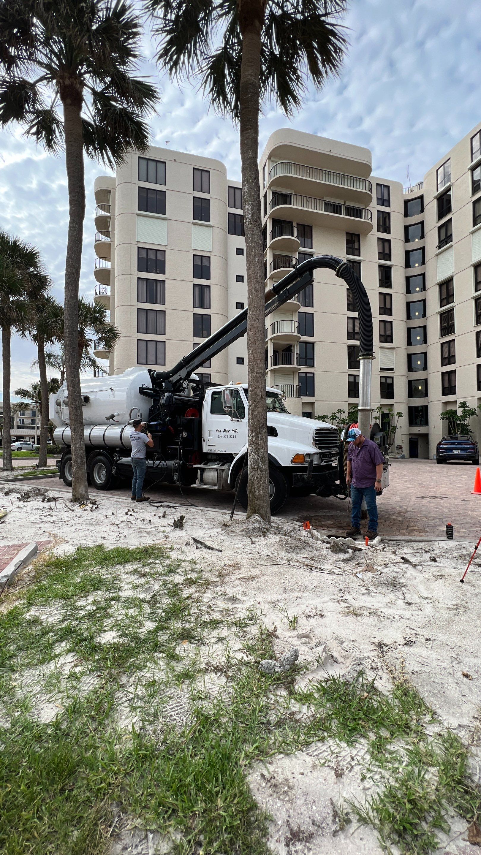 Condo Storm Water System Maintenance by APS Power & Water