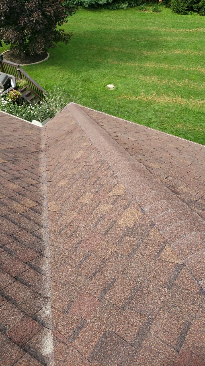 Atlas Pinnacle Pristine Scotchgard: Sienna Drip Edge: Musket Brown by Eagle Eye Roofing