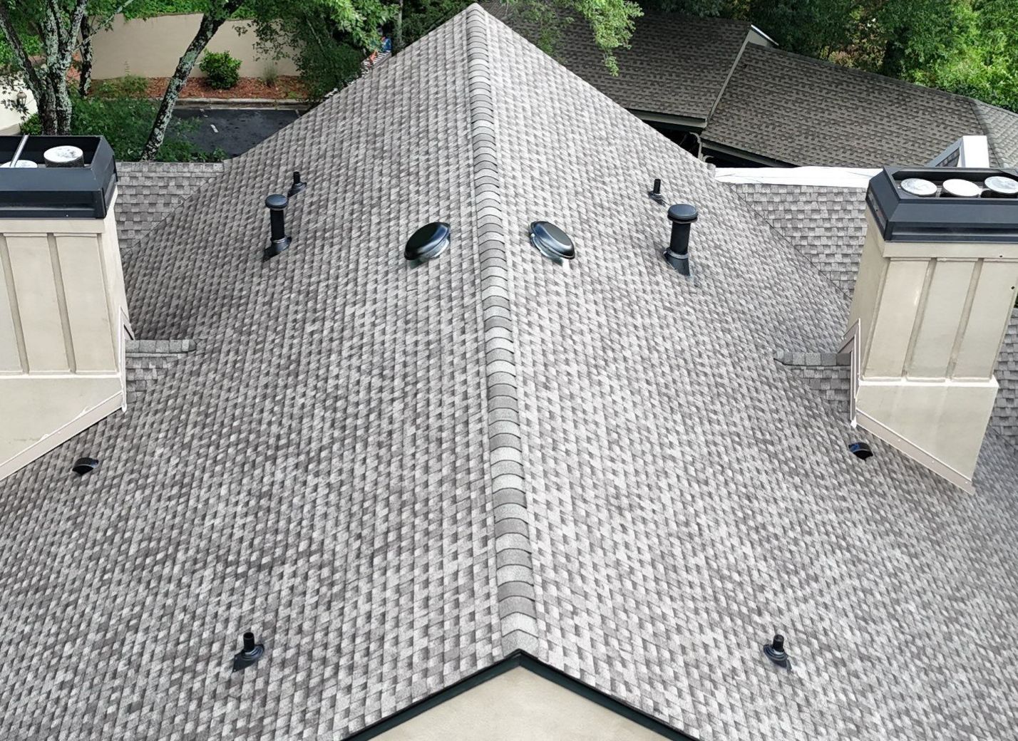 Atlanta, GA Roof Replacement GAF Timberline HDZ Weathered Wood by Reset Roofing