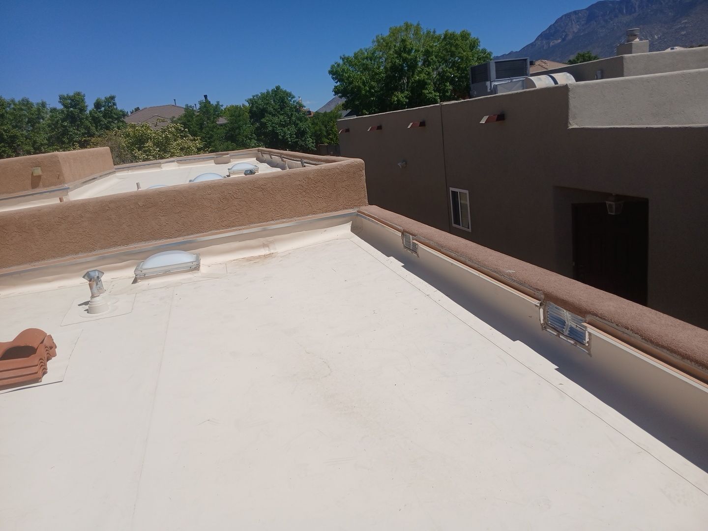 Albuquerque TPO Roof Replacement with Rigid Insulation and Skylights by Doyle Roof Masters Inc
