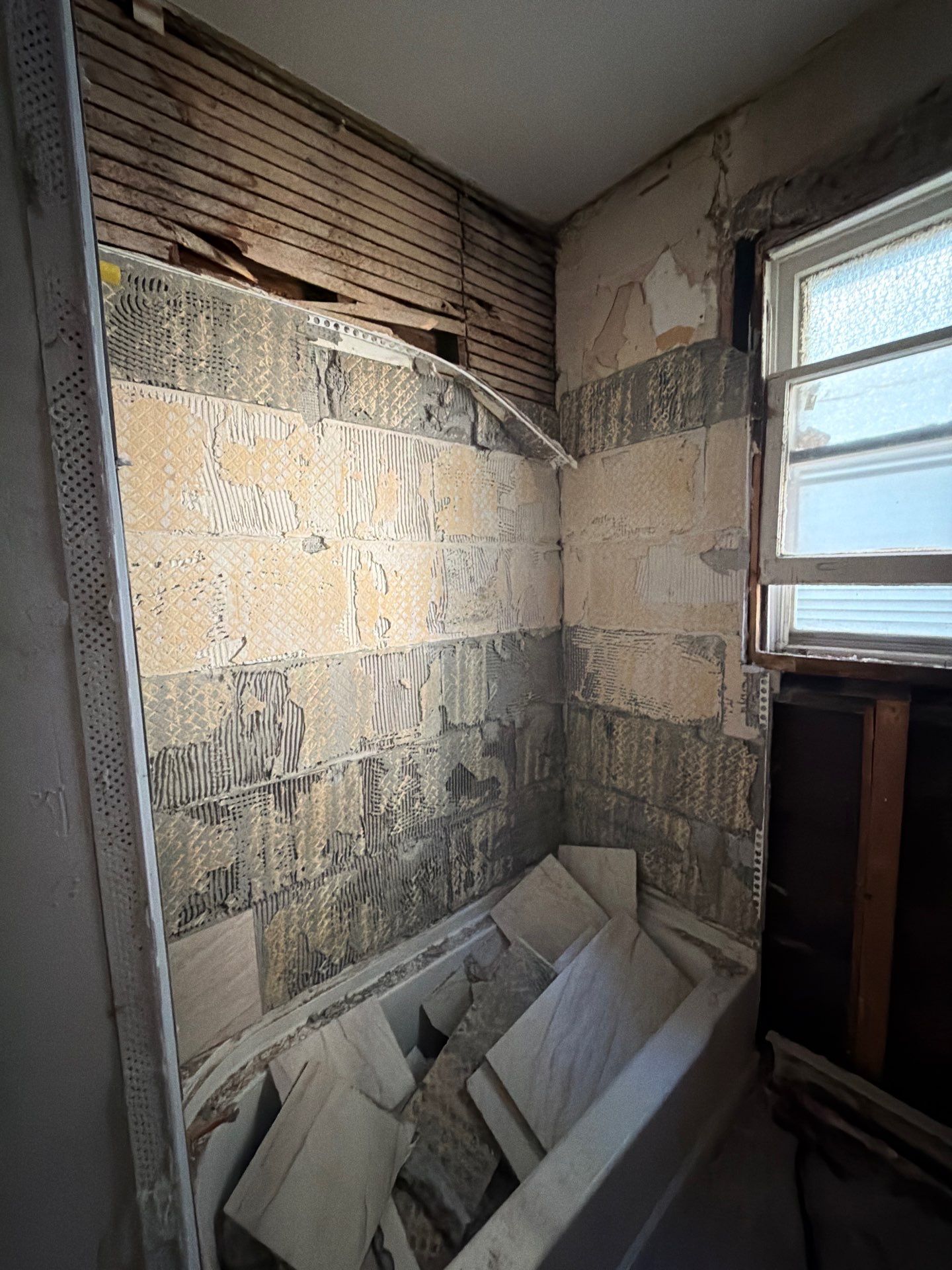 Interior Renovation in Progress at a Multi-Story New Haven Home by Diamond Image LLC