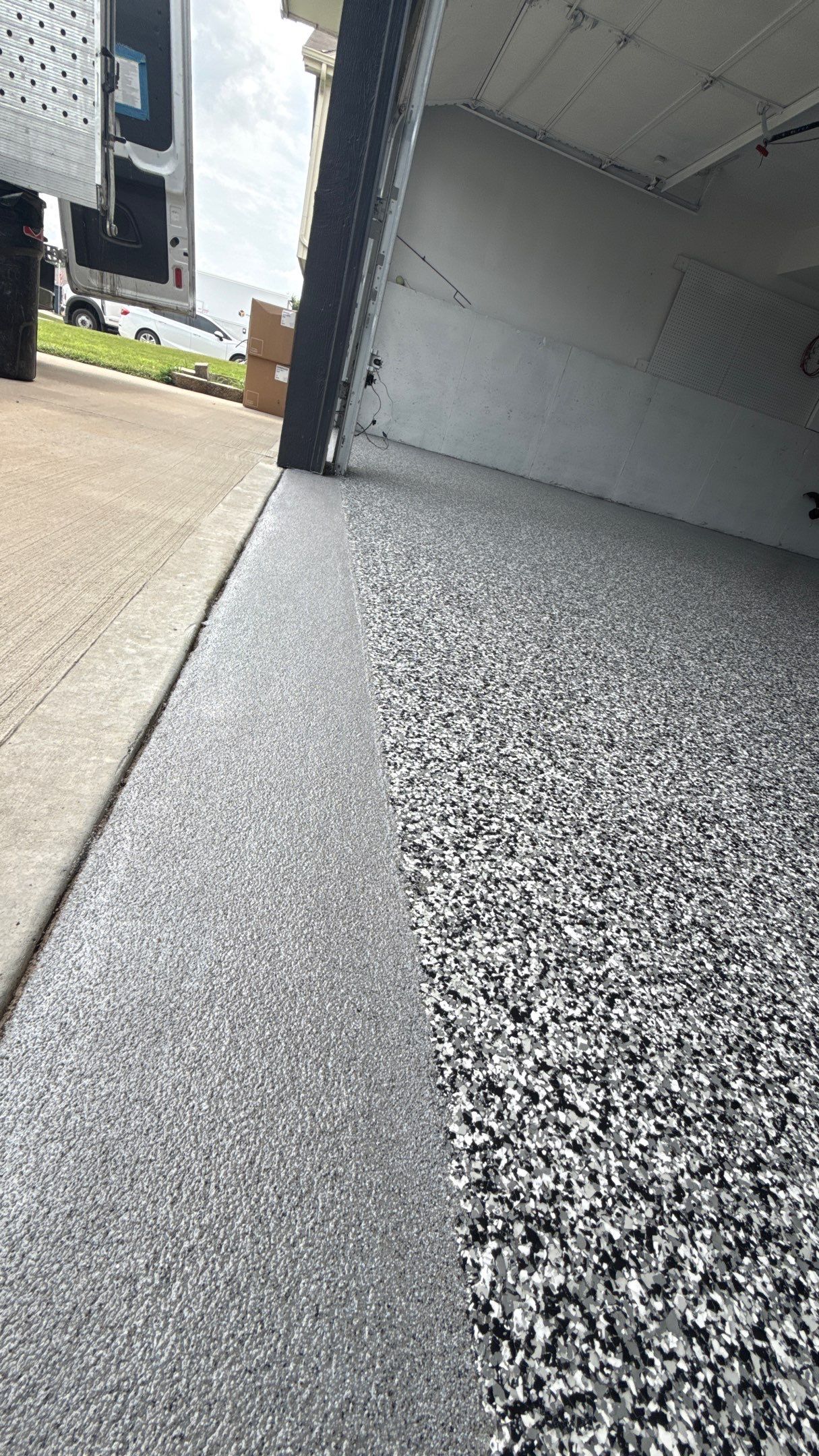 Epoxy Floor Coating for Edgerton Garage and Utility Room by Banner Garage