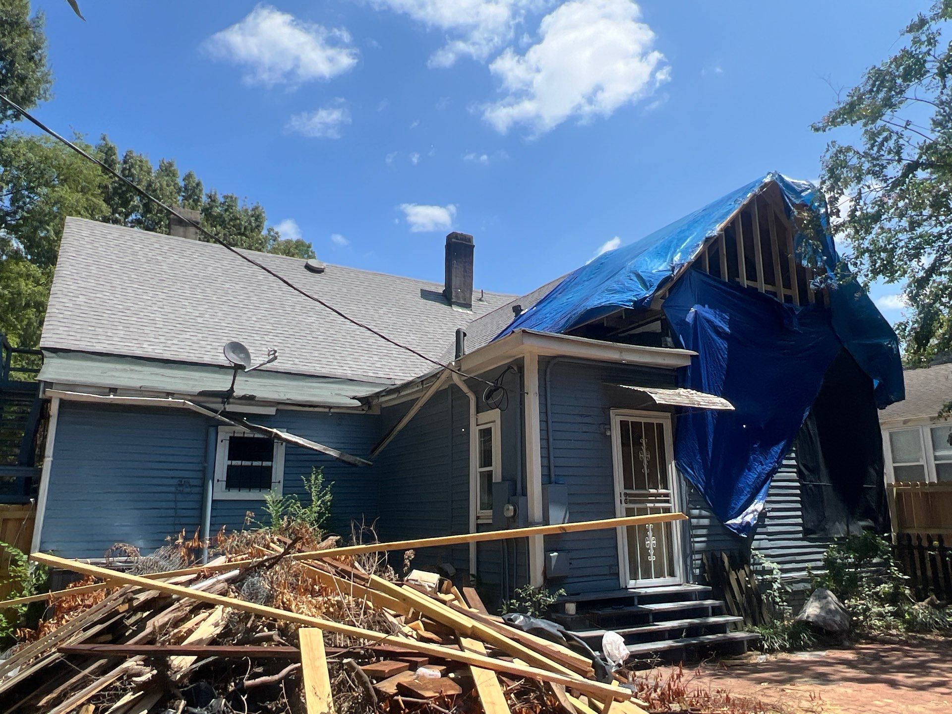 Structural Restoration and Interior Rebuild Following Memphis Storm Damage by Revival Roofing Services