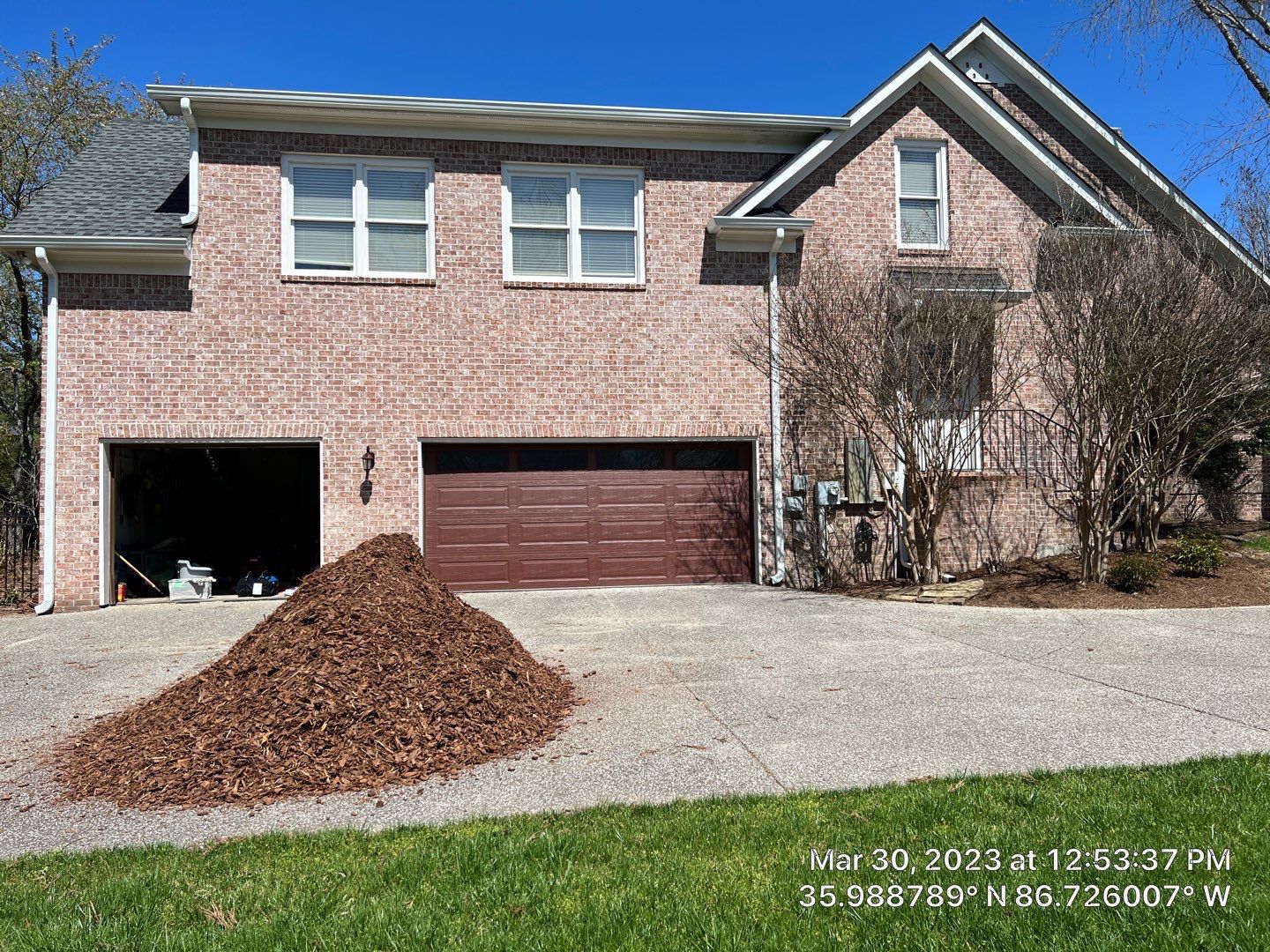 Brentwood - Sunset Rd. Exterior  by Nashville House Painters 