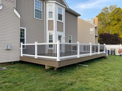 New Deck in Fieldsboro, New Jersey