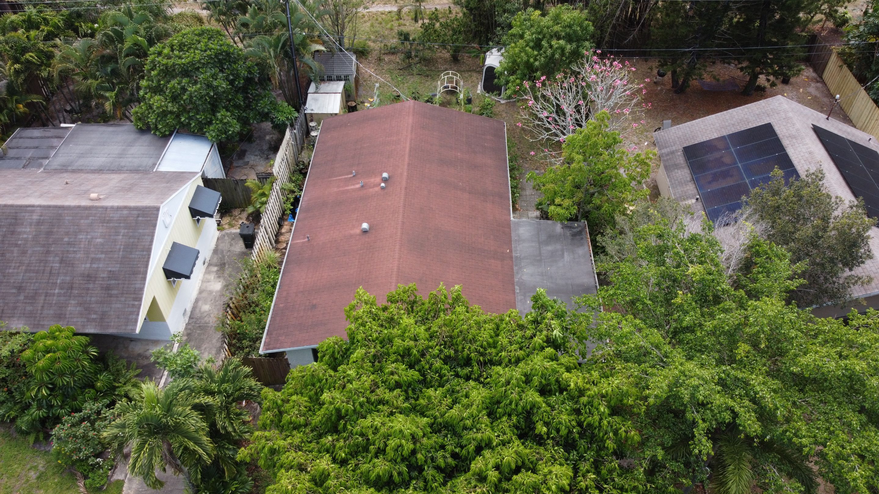 Residential Roofing Installation using 1" Nail strip metal roof by BLUES BROTHERS ROOFING