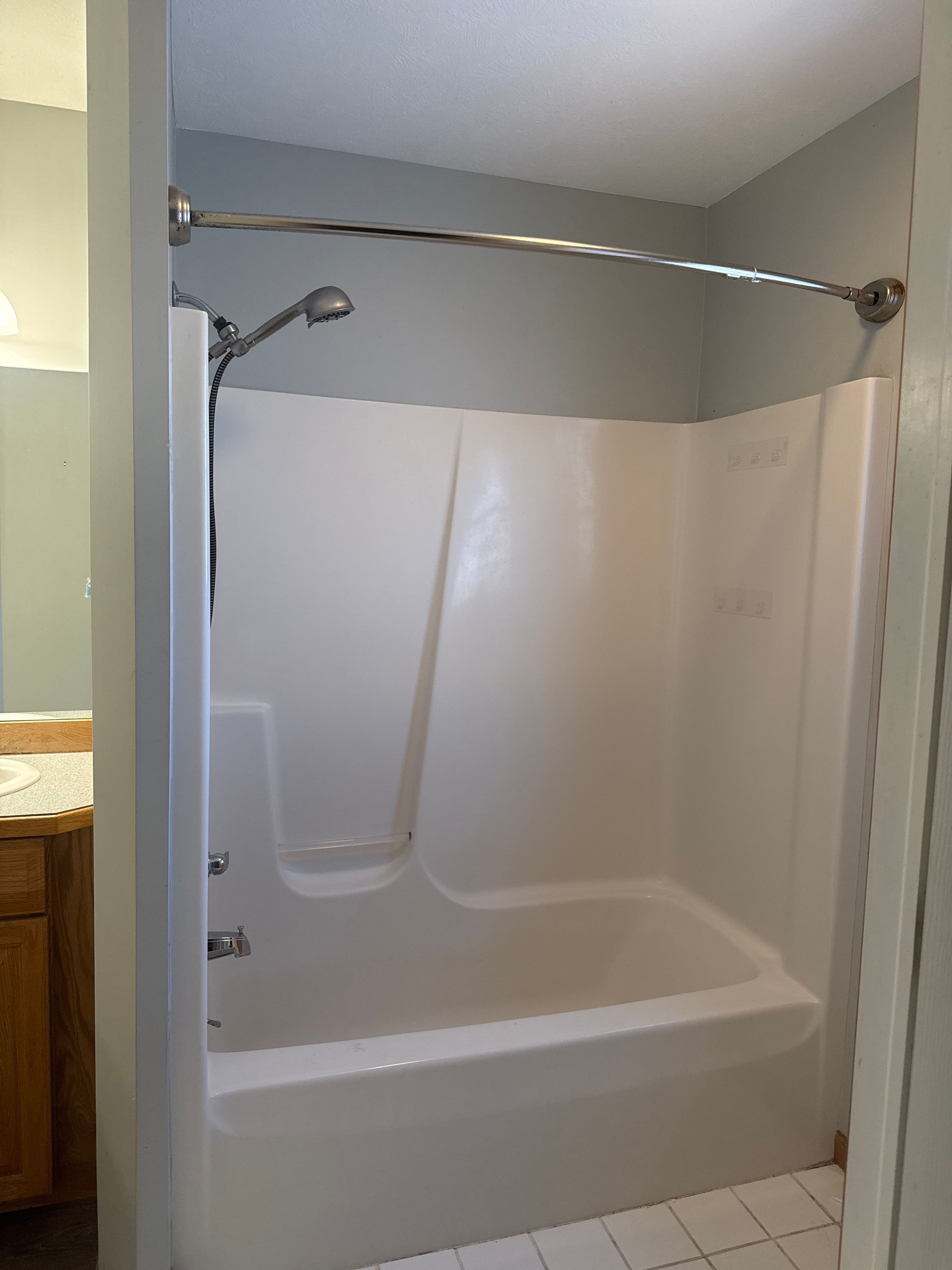 Empire, MI Jacuzzi Bath & Shower Remodel with Grab Bars by Rainbow Seamless Systems