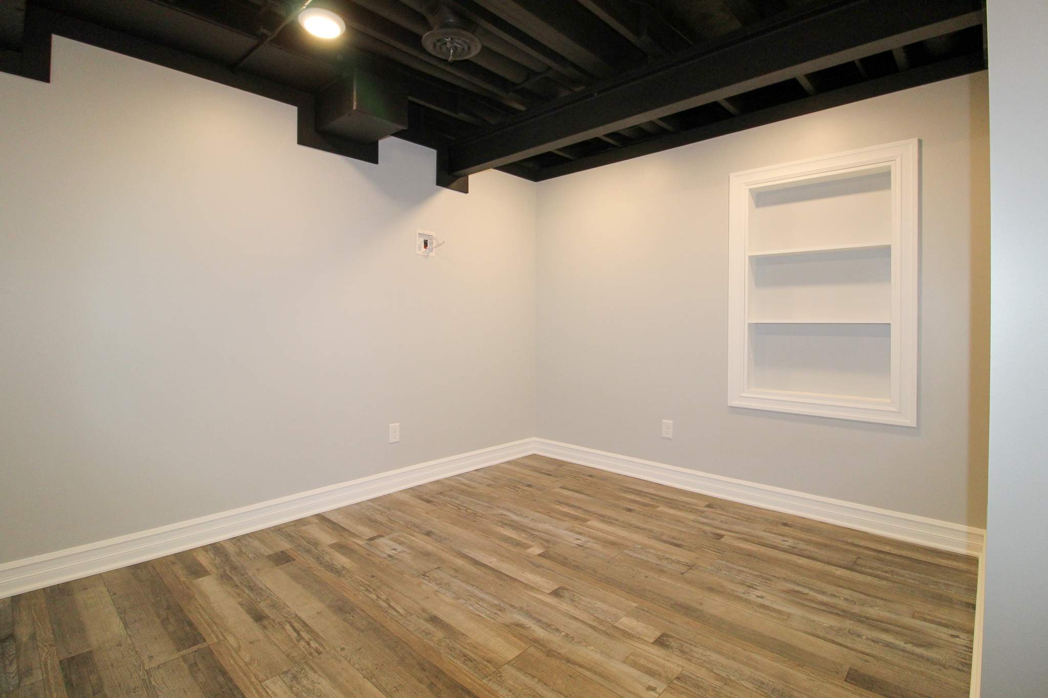 Basement Remodel by Ivy Lea Construction
