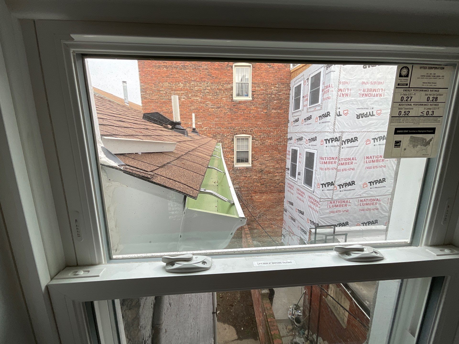 Residential Roofing Installation using Landmark Shingles by Alpha Design Services
