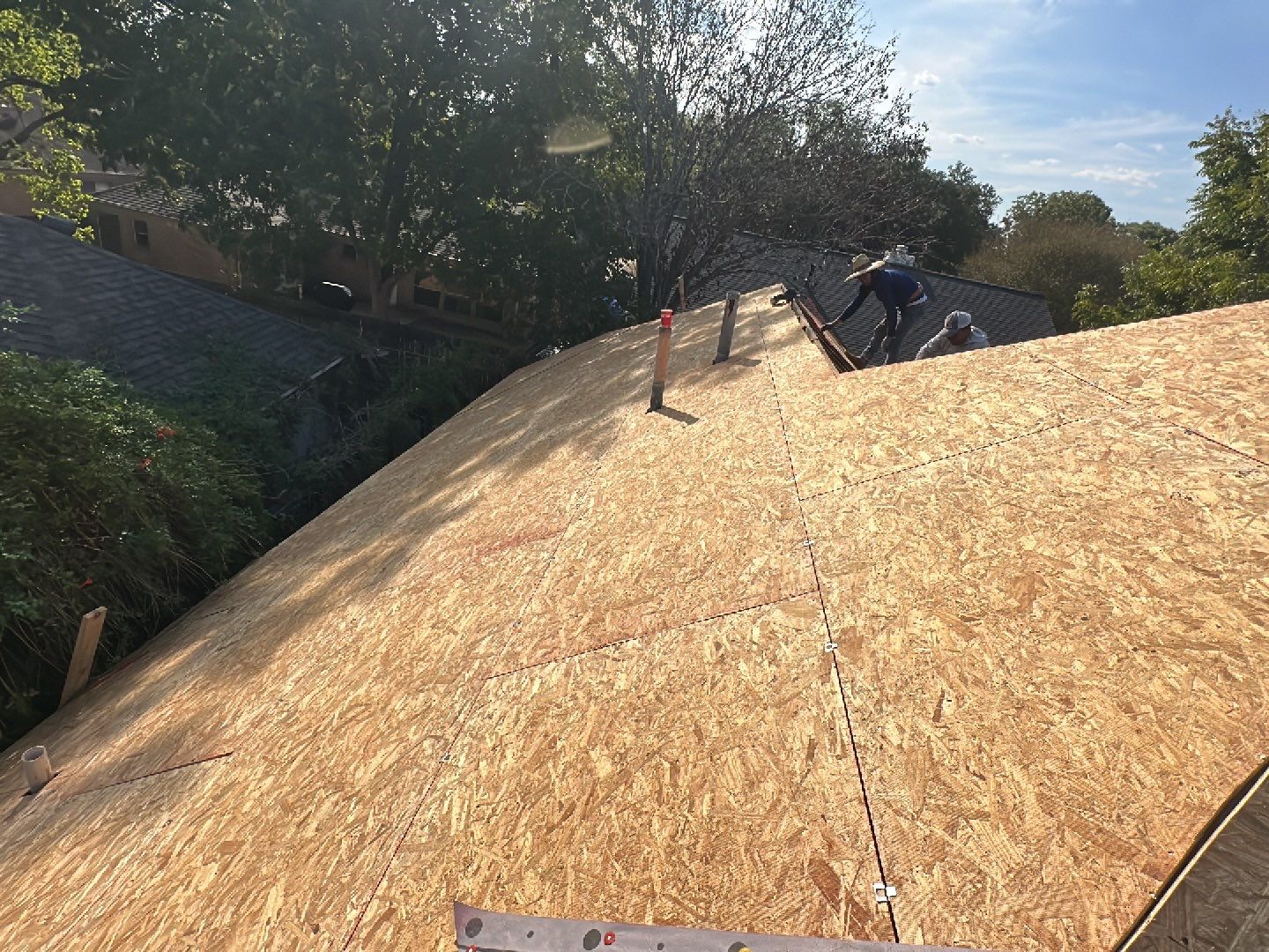 Residential Roofing Installation using Owen's Corning Duration (Lifetime) Shingles by Roof Repair Company
