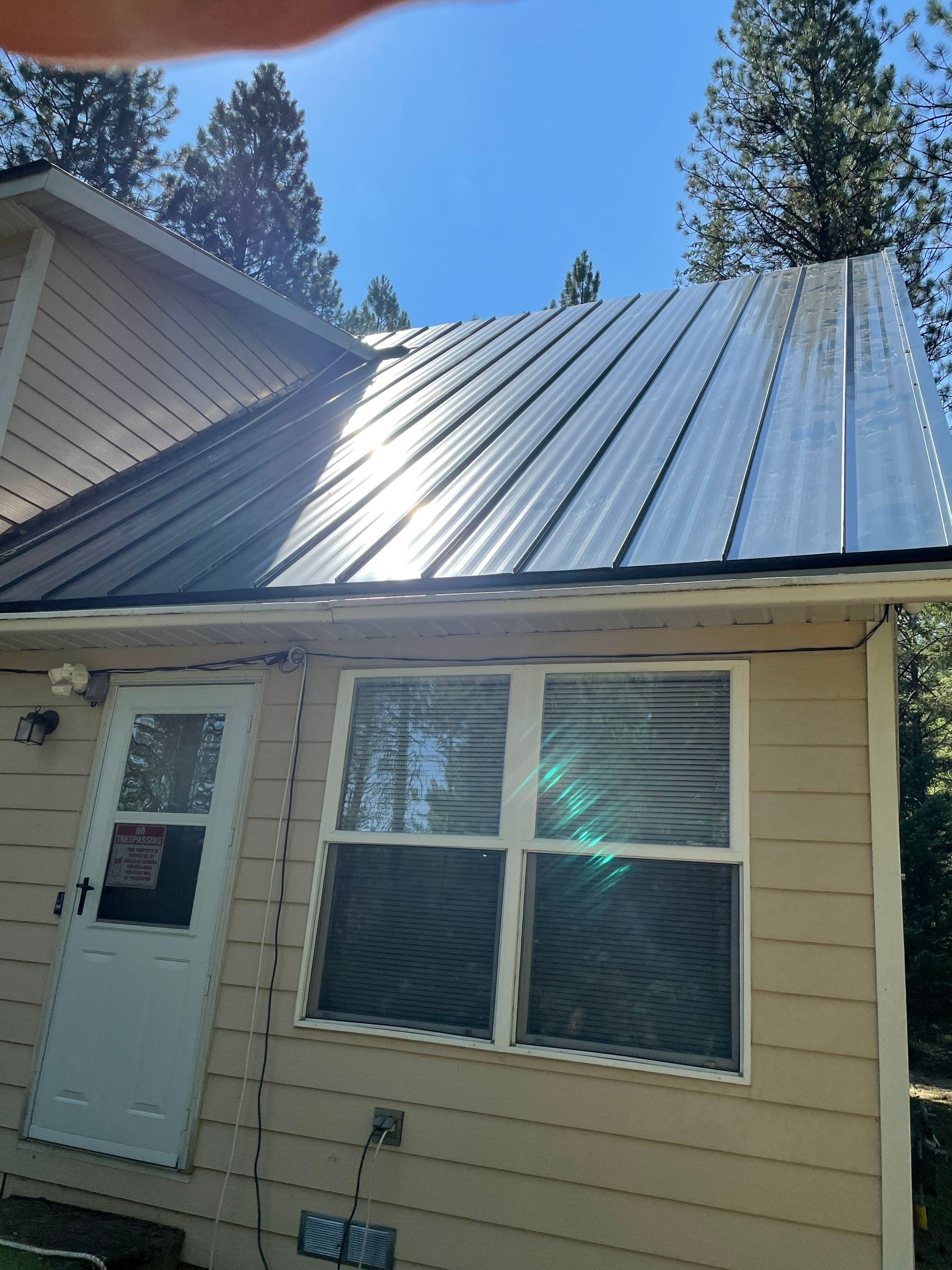 Green Snap Lock Standing Seam  by Montana Roofing Solutions