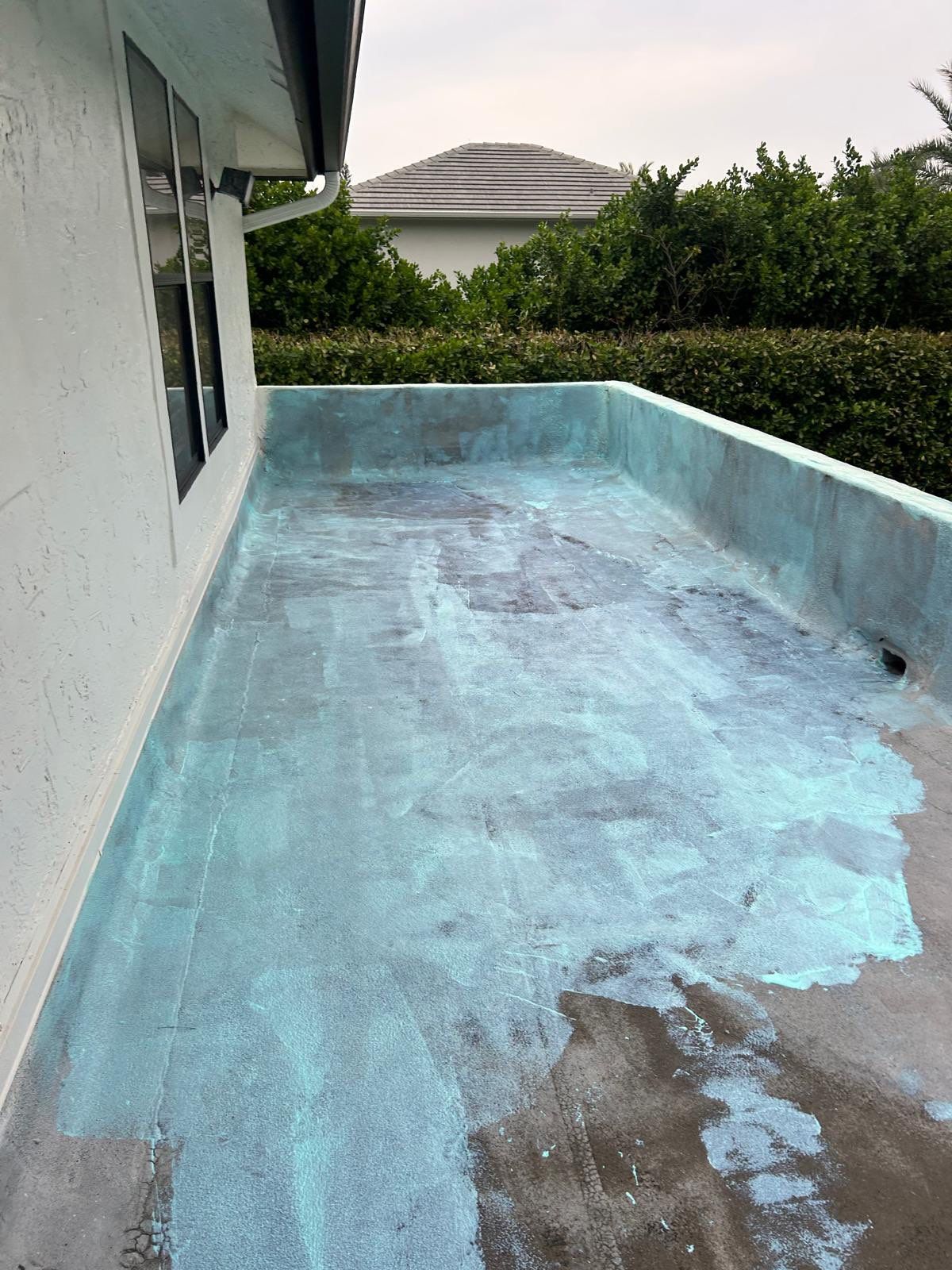 Residential Roofing Installation using Polybrite 90.1 silicone coating by BLUES BROTHERS CONSTRUCTION CORP