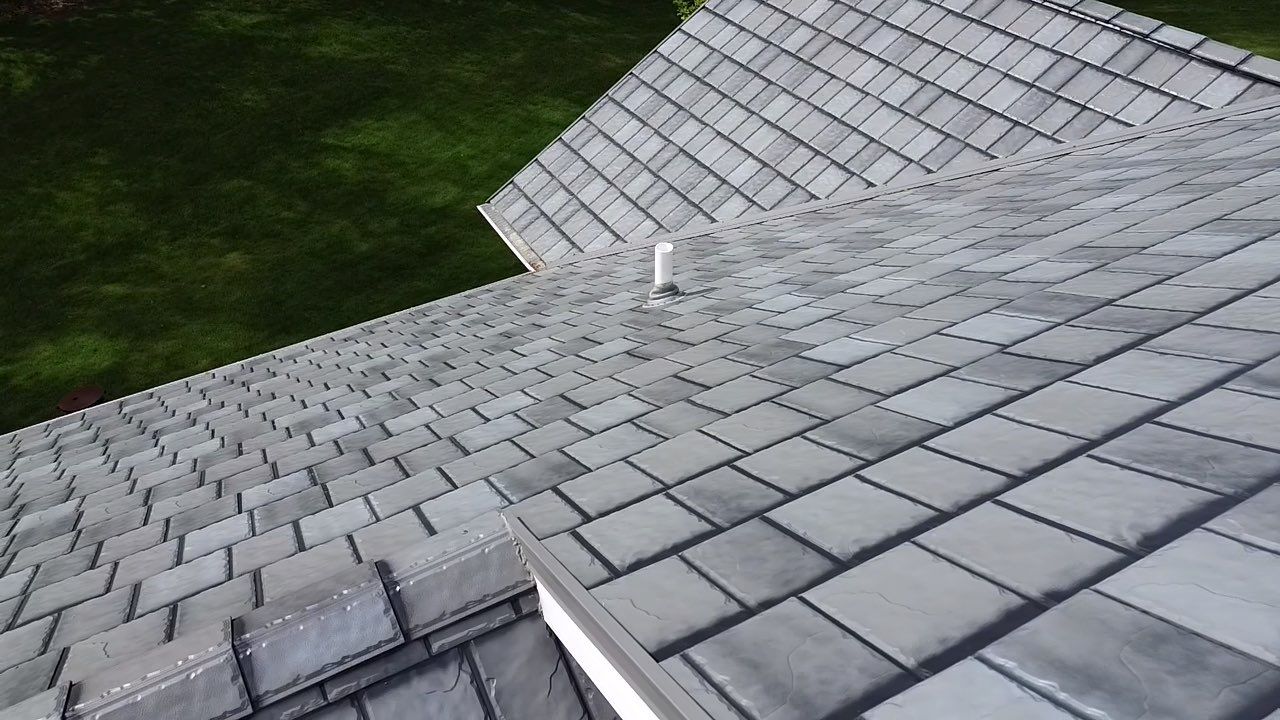 EDCO ArrowLine Slate Metal Shingles | Churubusco, Indiana by 4Ever Metal Roofing